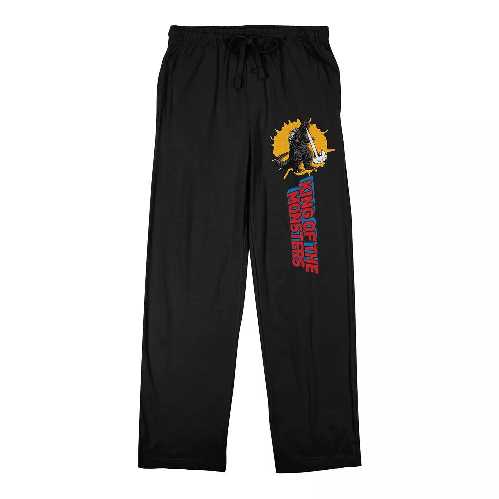 Men's Godzilla King Of Monsters Pajama Pants,  Product Image