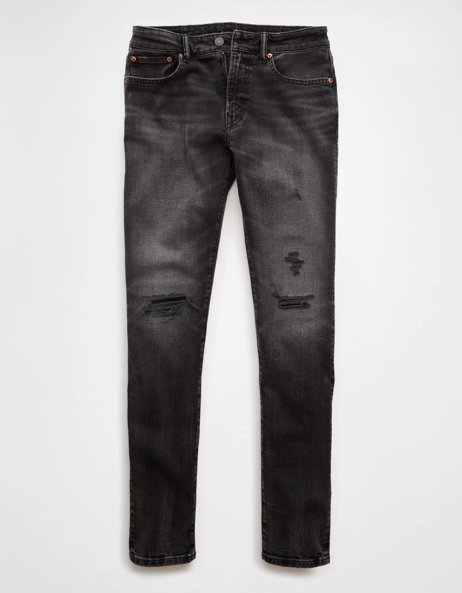 AE AirFlex+ Patched Athletic Skinny Jean Product Image