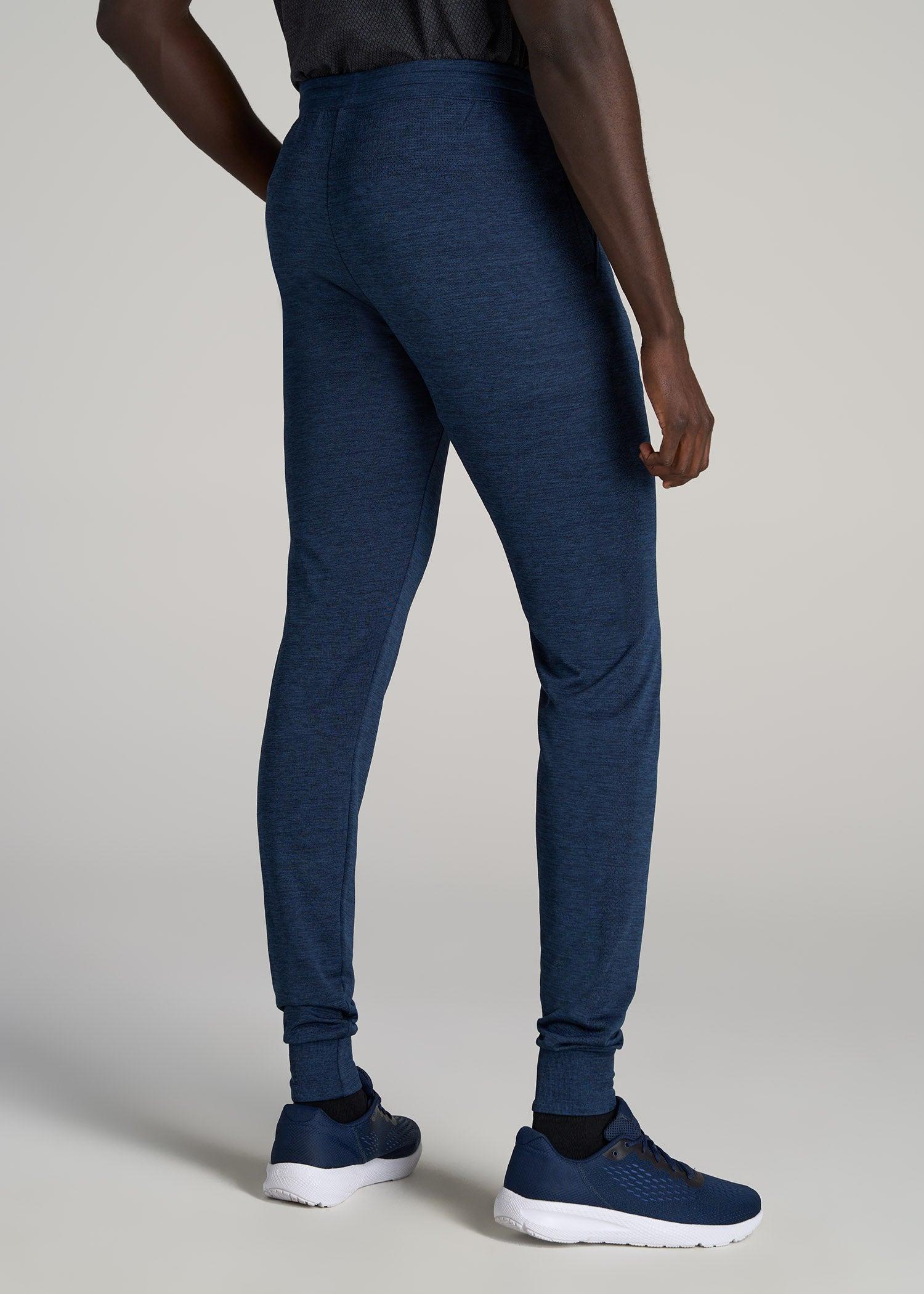A.T. Performance Engineered Joggers for Tall Men in Navy Mix Male Product Image