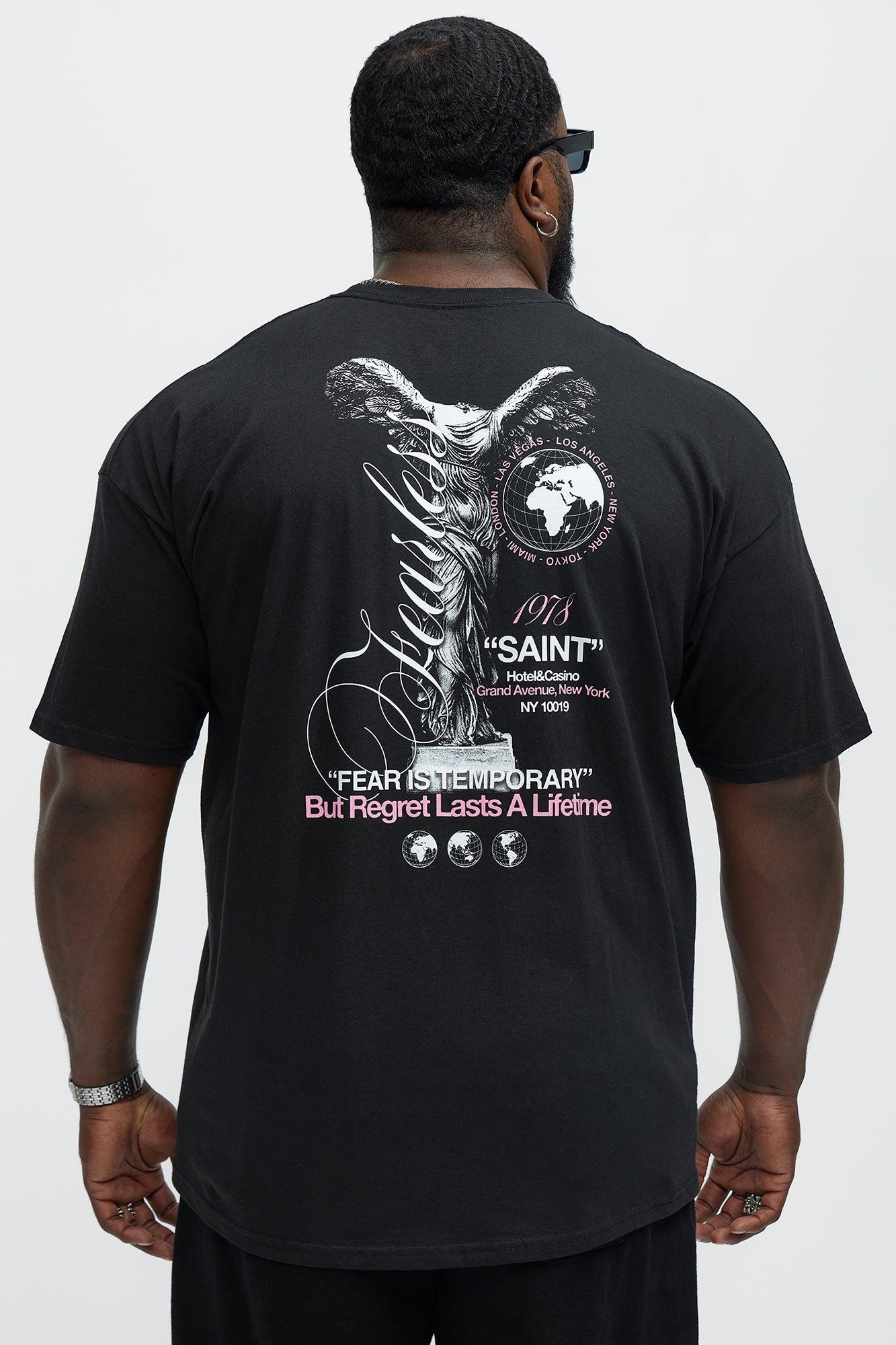 Saint NYC Short Sleeve Tee - Black Product Image