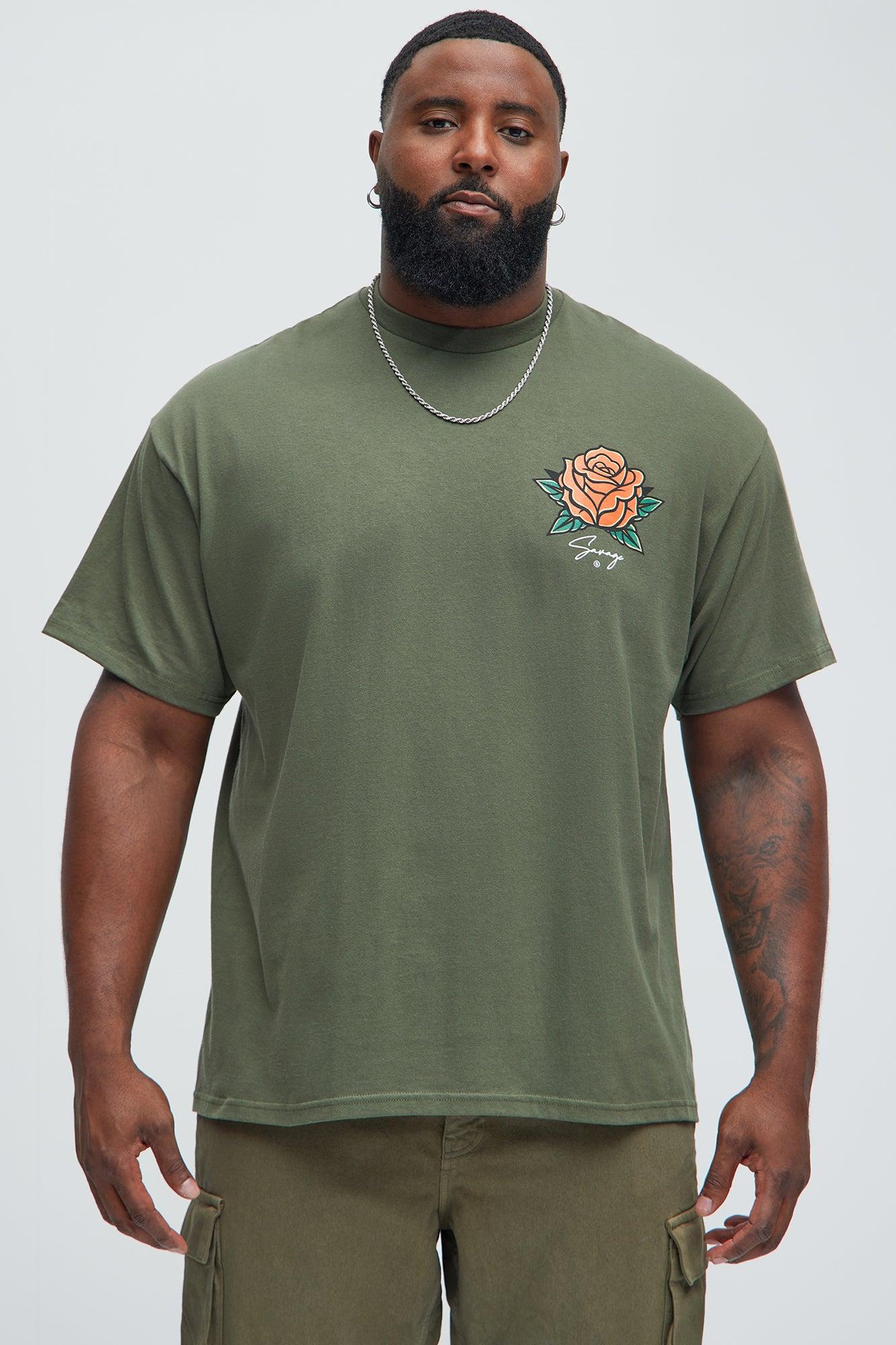 Forever Savage Short Sleeve Tee - Olive Product Image