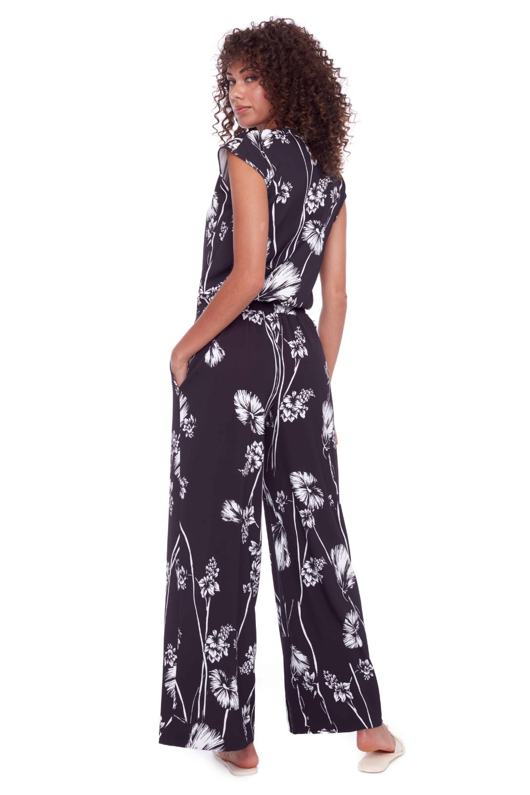 Wildflower Vegan Silk Wide Leg Pant Product Image