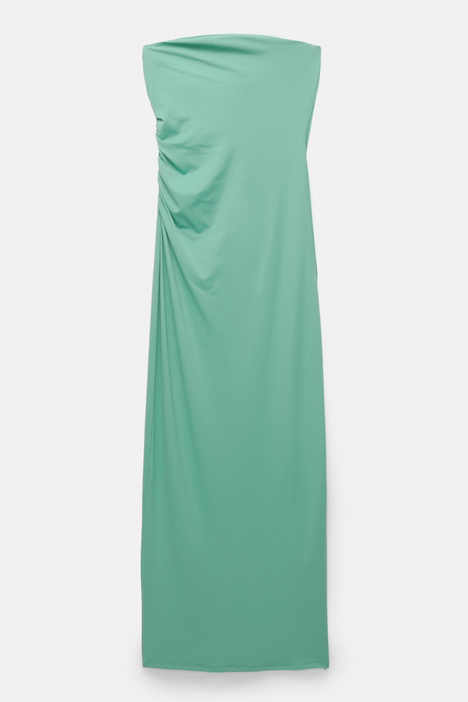 Strapless polyamide dress Product Image