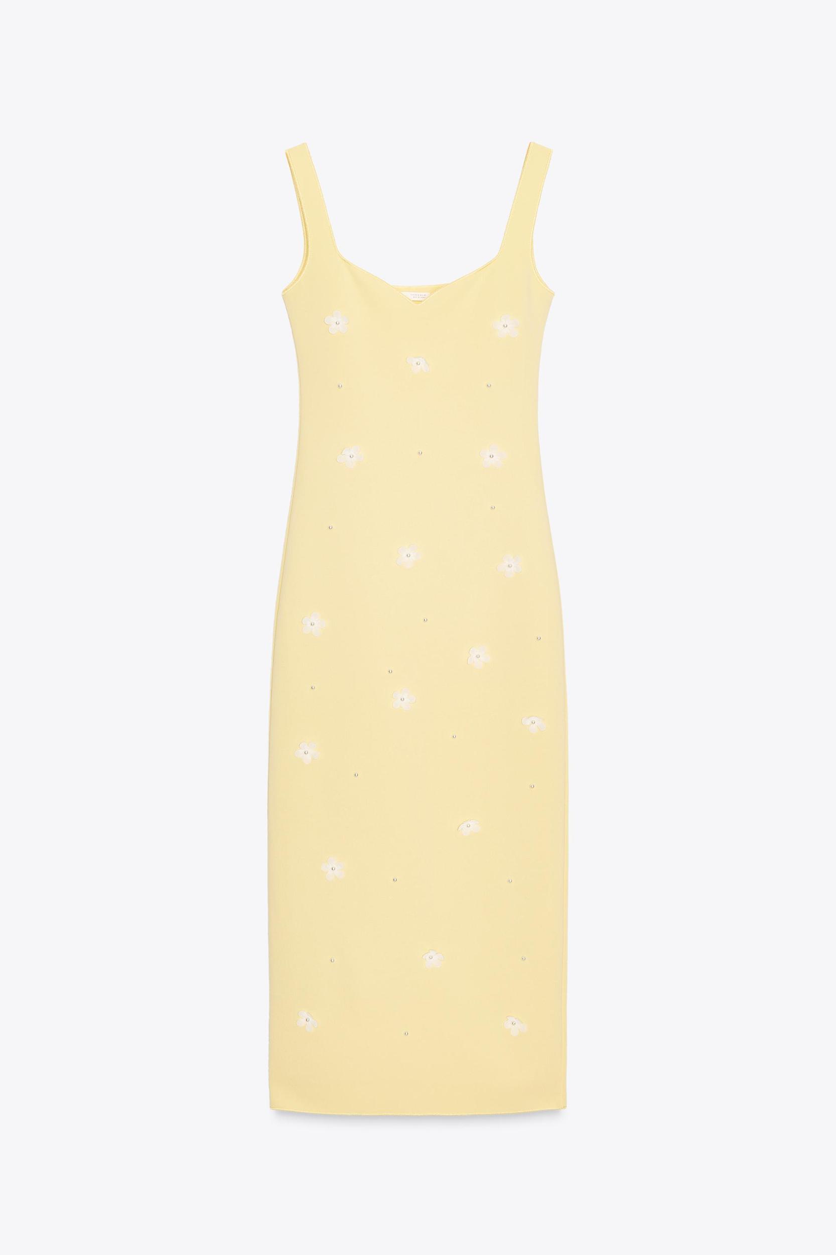 FLORAL STRETCH DRESS Product Image