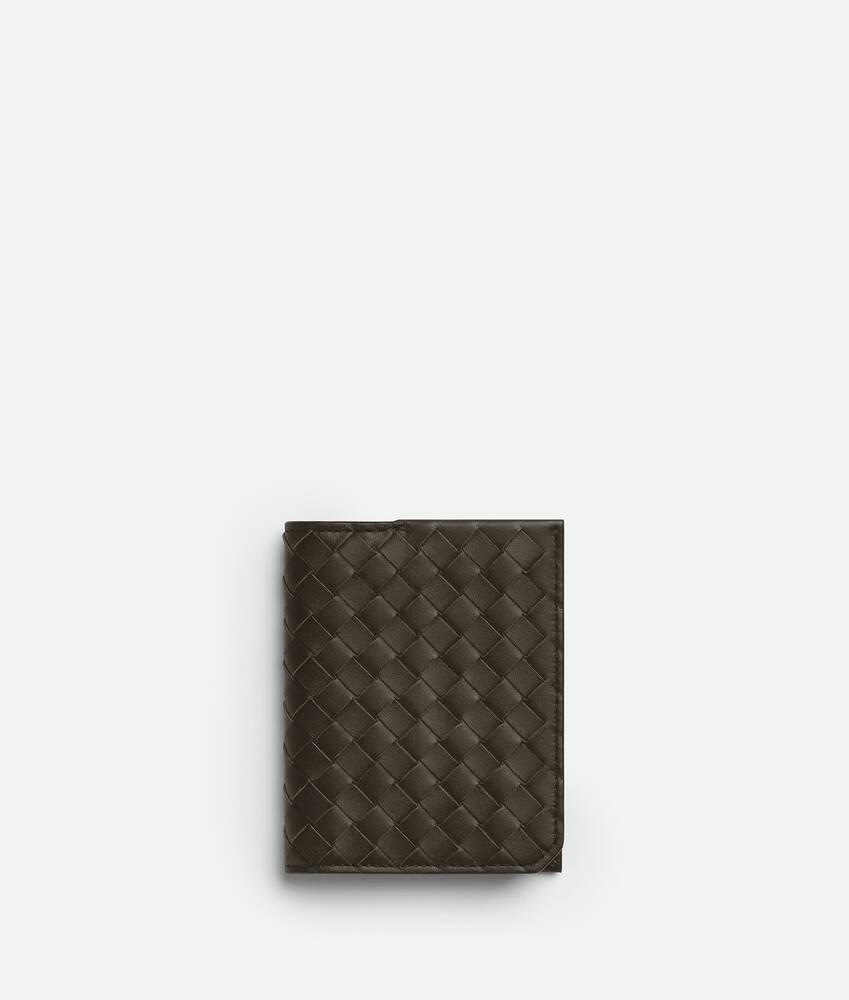 Men's Intrecciato Piccolo Flap Card Case in Fondant Product Image