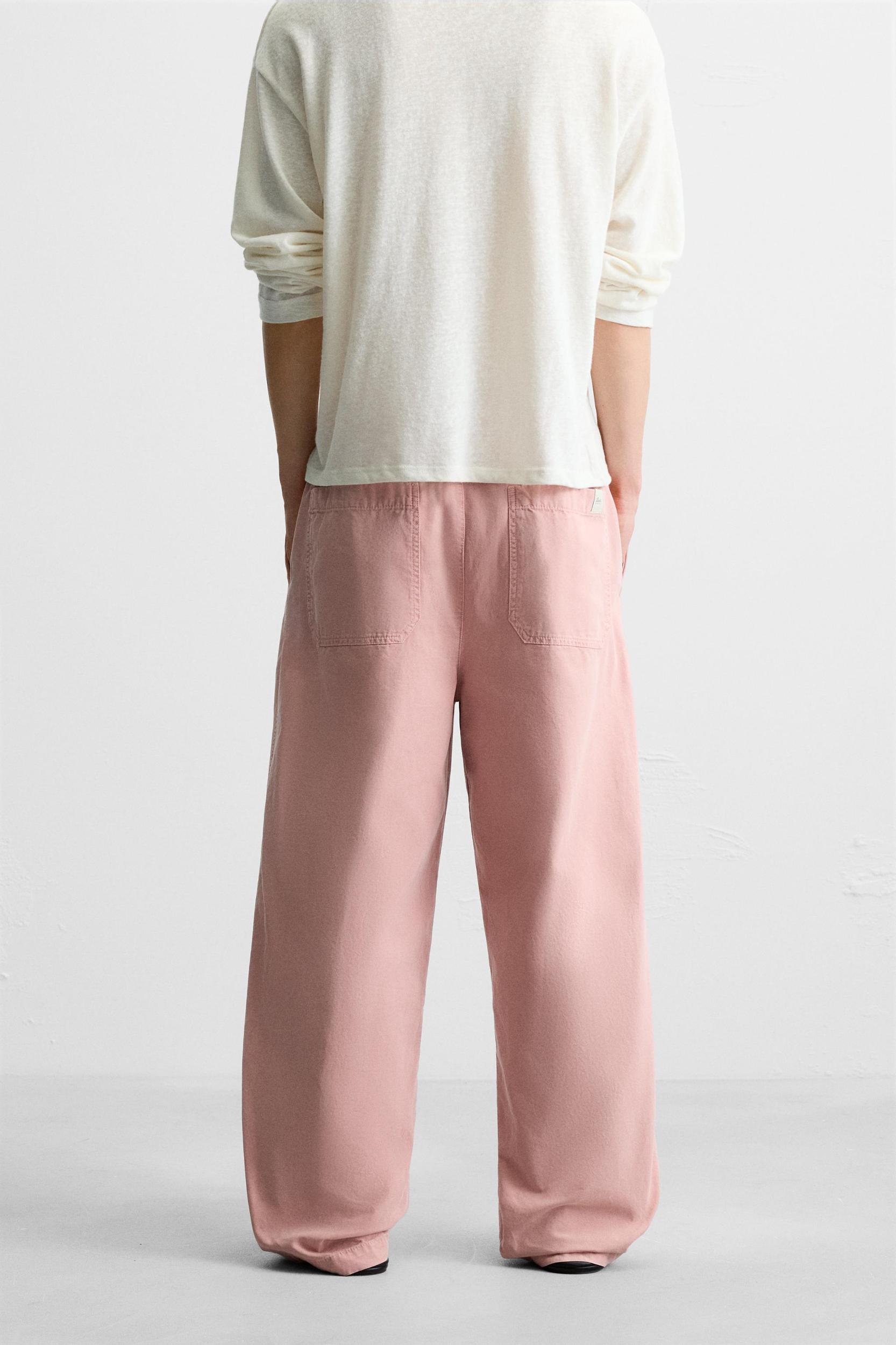 WASHED CANVAS PANTS Product Image