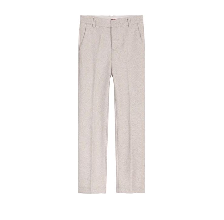 RT No. 1263 WIDE WOOLEN PANTS Product Image