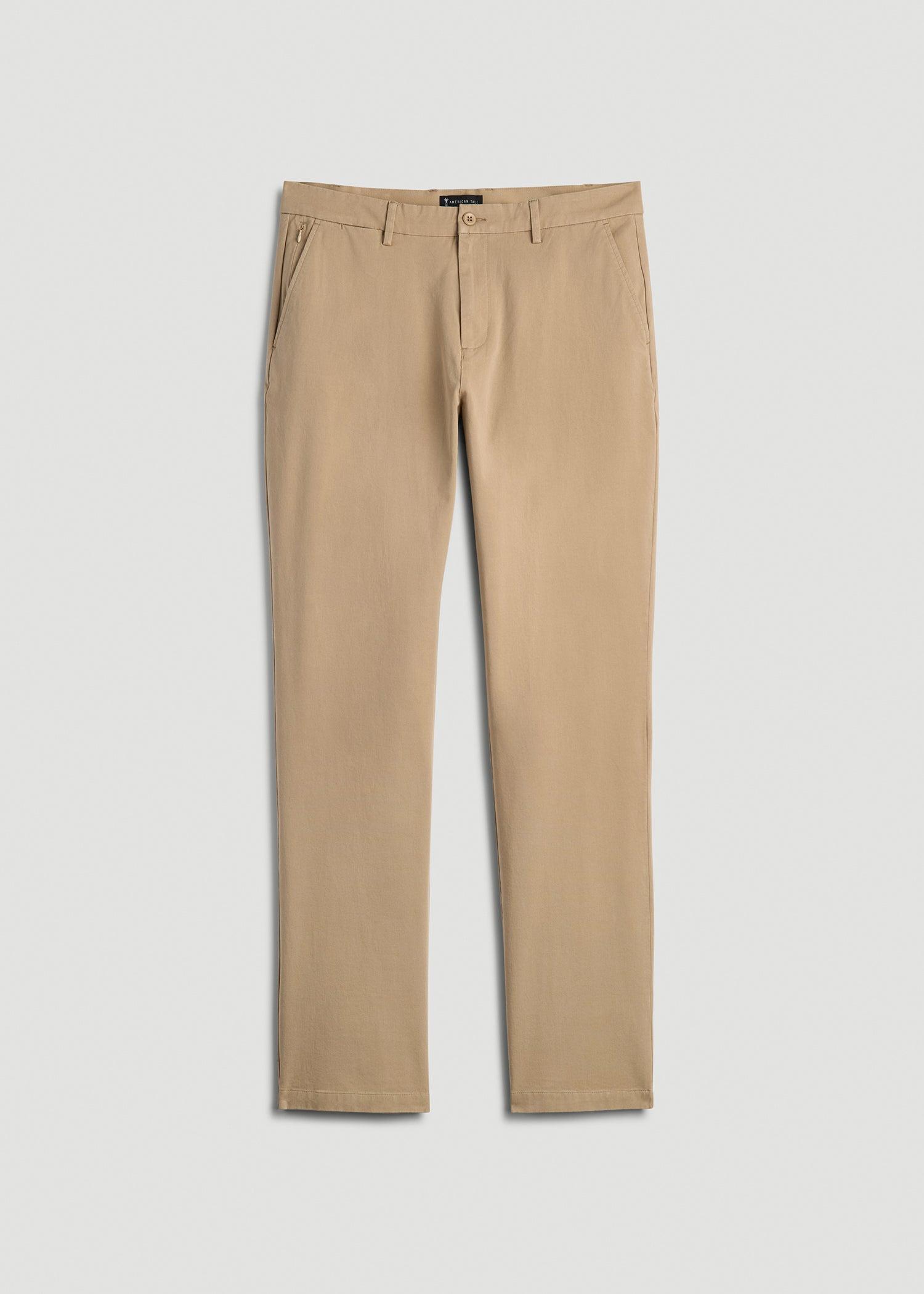 4 Way Stretch Commuter RELAXED Chino Pants for Tall Men in Hazelwood Male Product Image