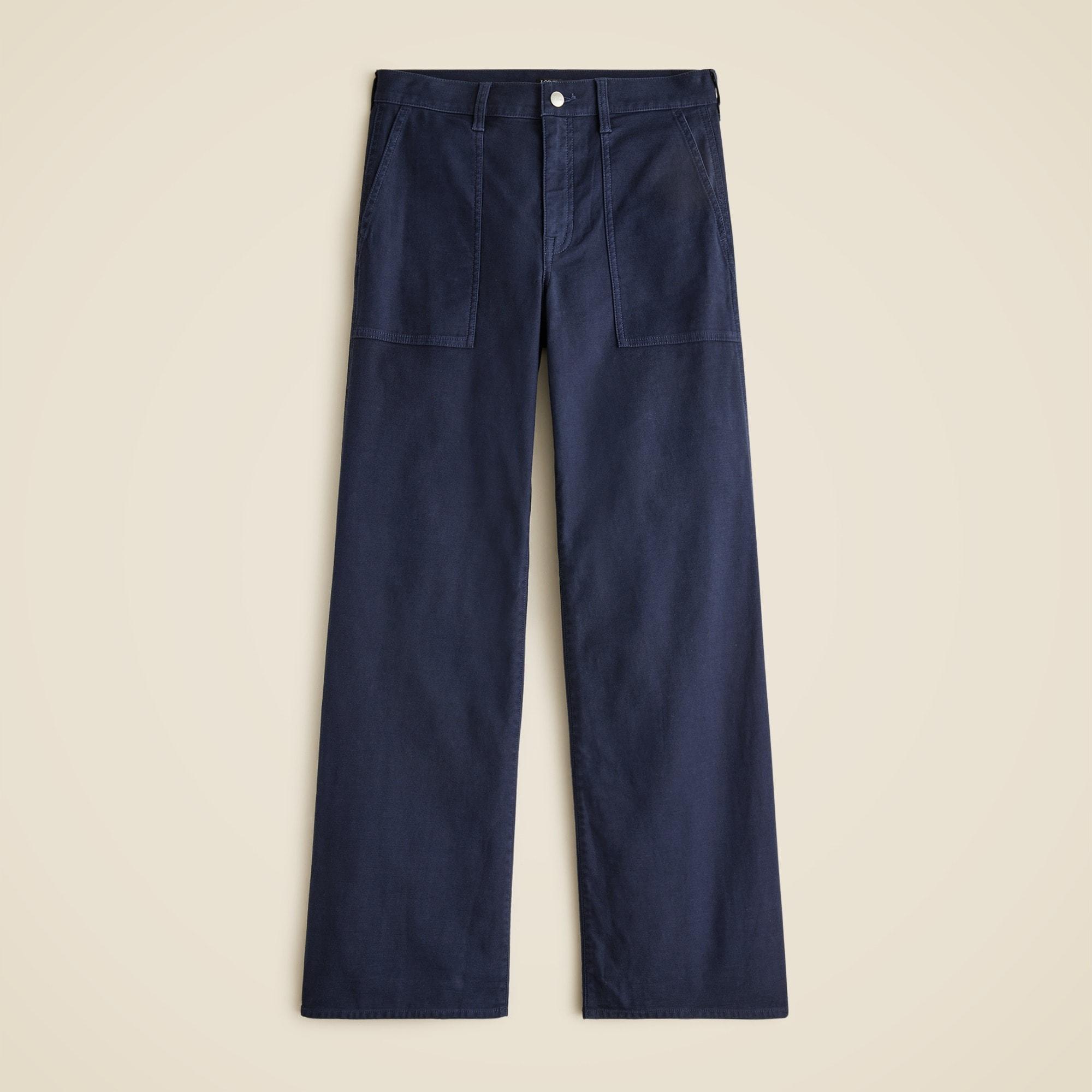 Camp-pocket wide-leg pant Product Image