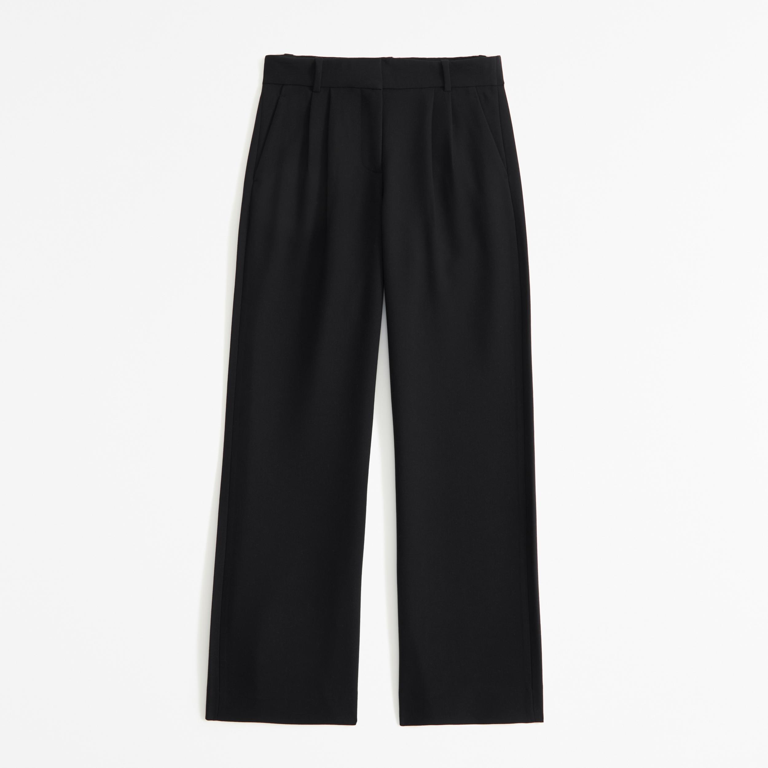 A&F Sloane Low Rise Tailored Wide Leg Pant Product Image