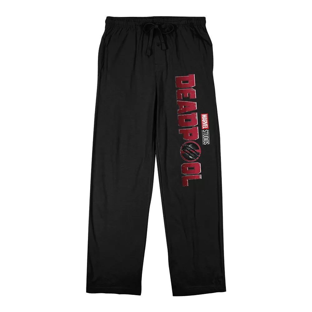 Men's Deadpool Movie Logo Pajama Pants,  Product Image