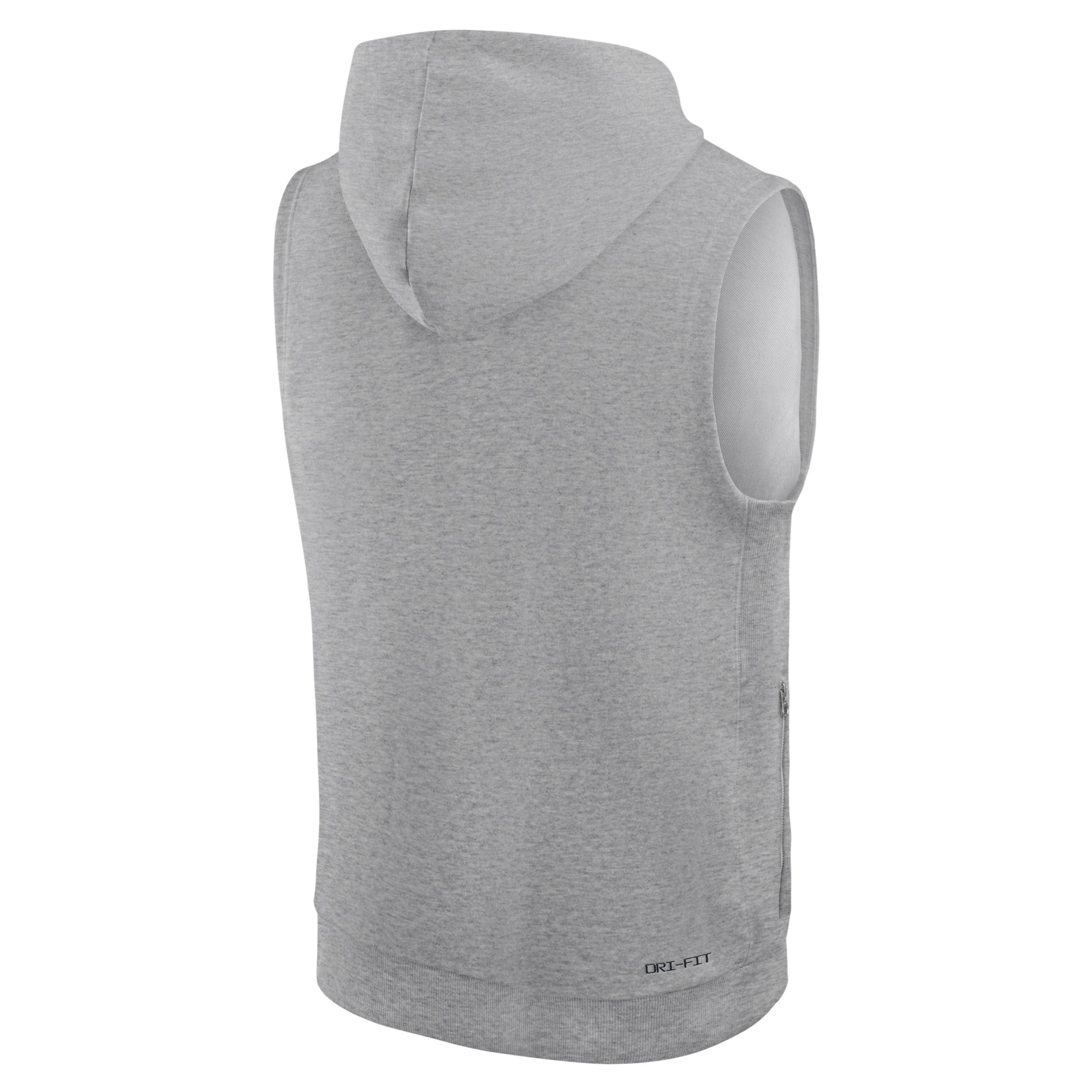 Tennessee Sideline Nike Men's Dri-FIT College Sleeveless Pullover Hoodie Product Image