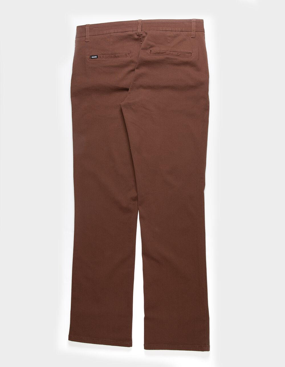 RSQ Mens Straight Chino Pants - BROWN Product Image
