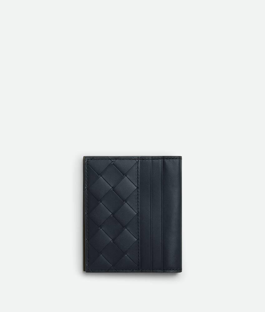 Men's Intrecciato Bill Wallet in Shadow/olive oil Product Image