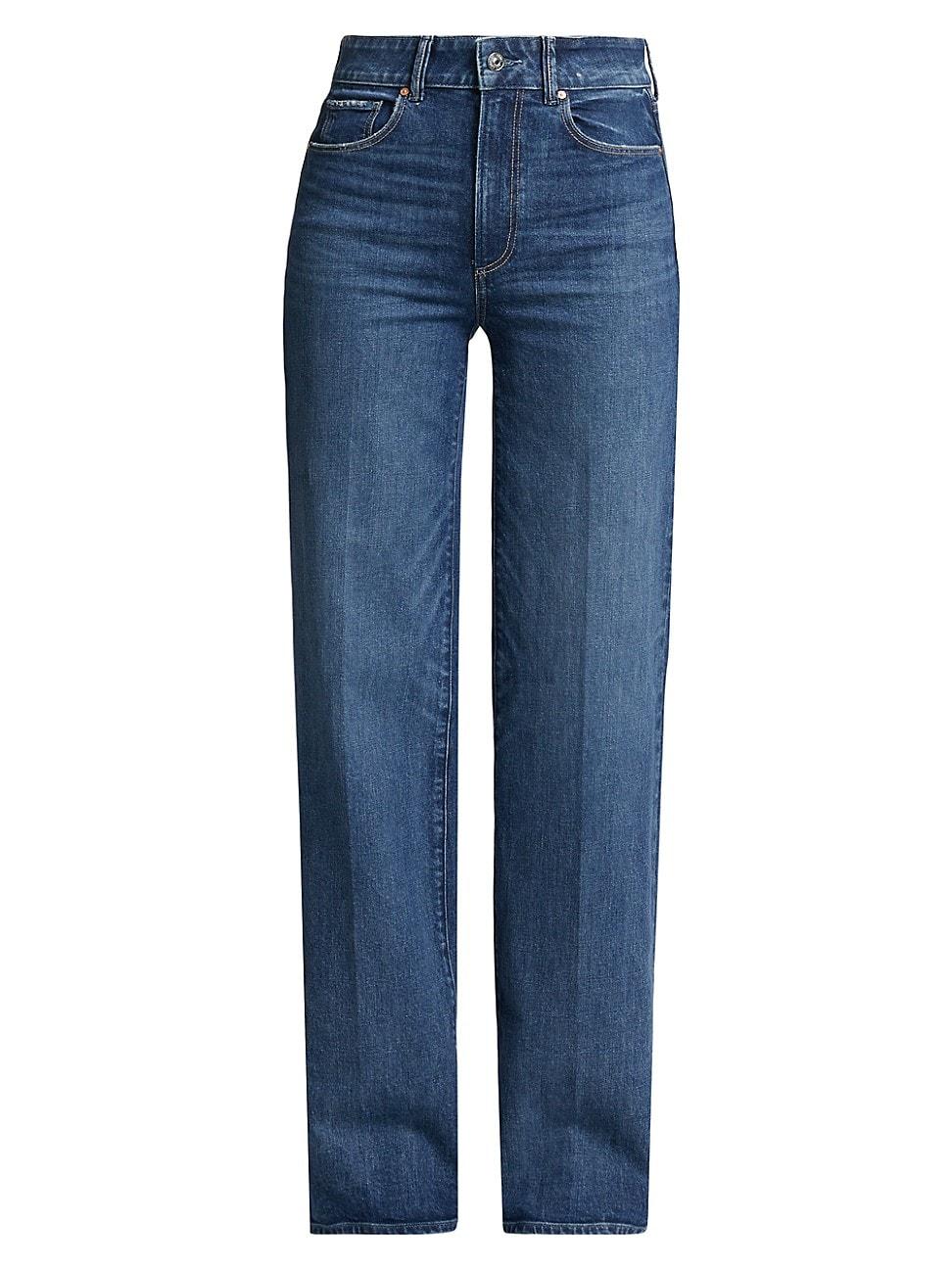 Womens Sasha Wide-Leg Jeans Product Image