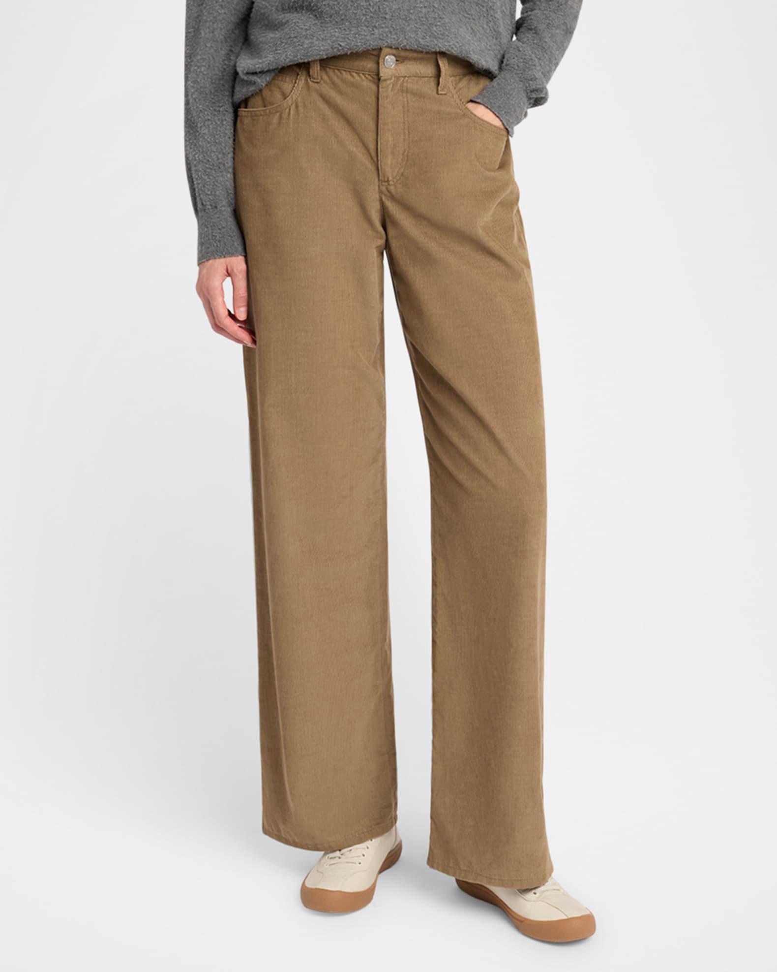 Eglitta Corduroy Wide-Leg Pants Product Image