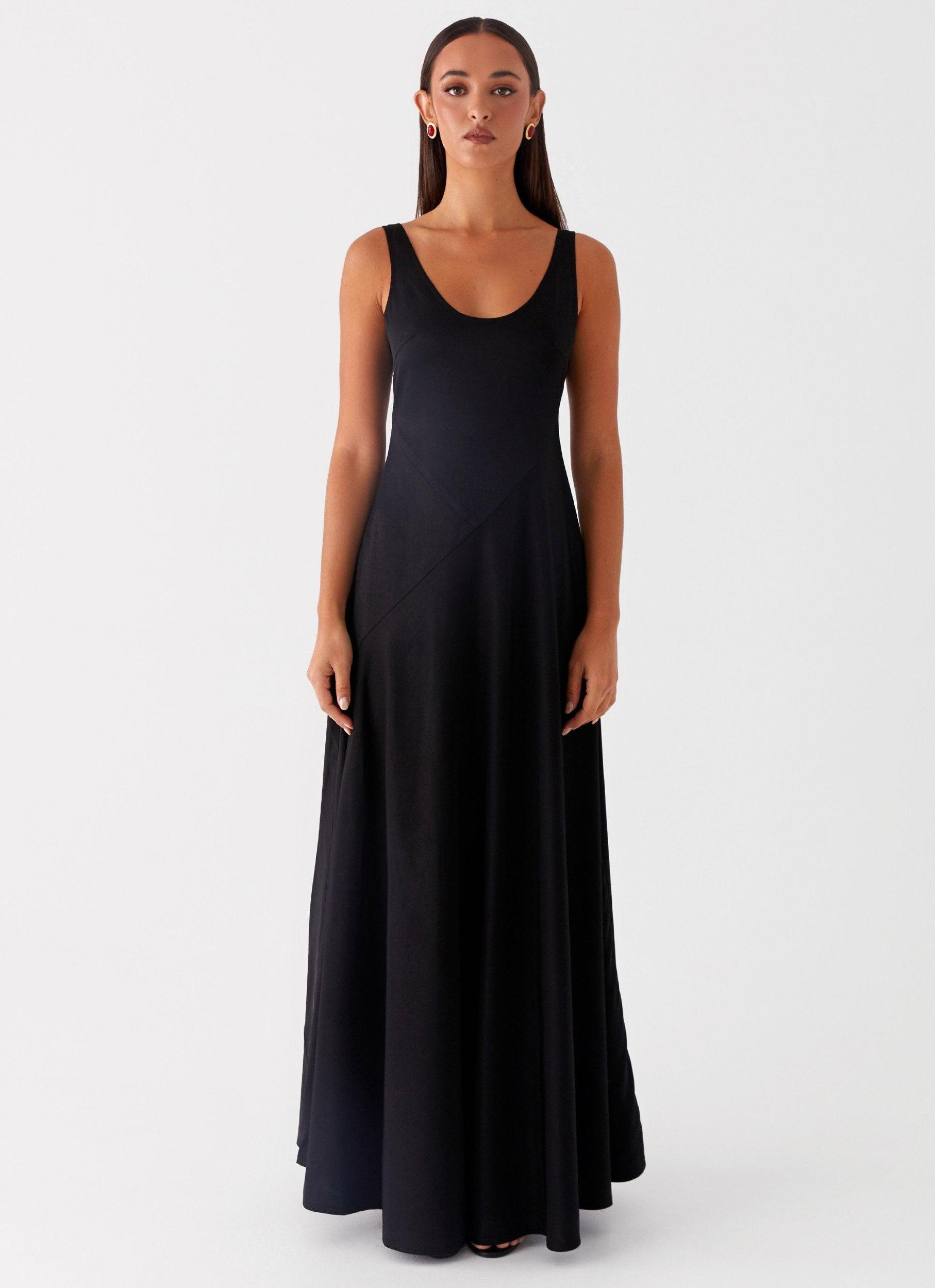Cosma Maxi Dress - Black Girls Product Image