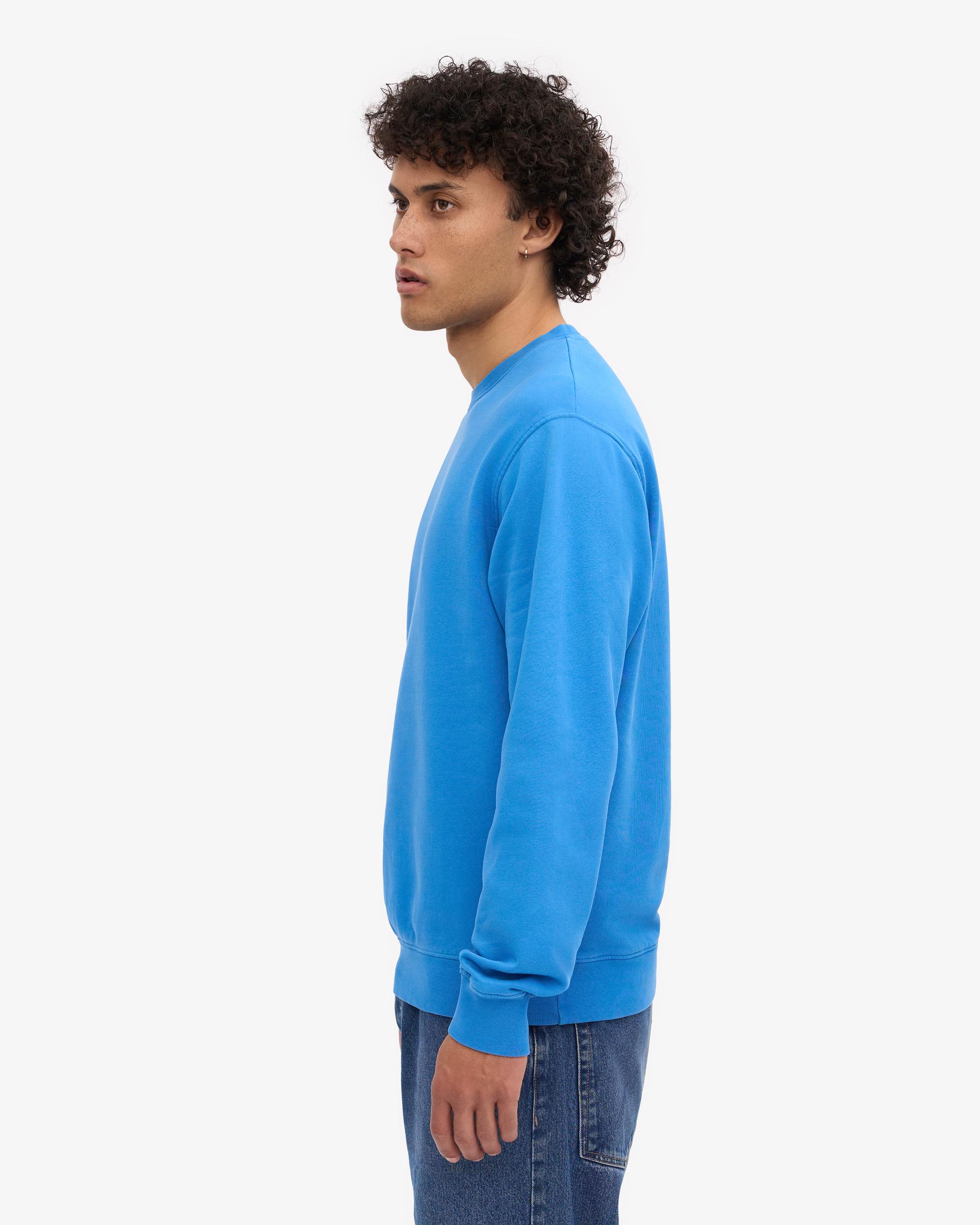 Classic Organic Crew - Pacific Blue Product Image