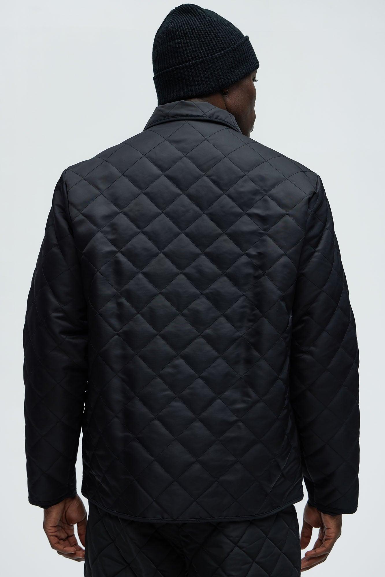 Jesse Quilted Jacket - Black Product Image