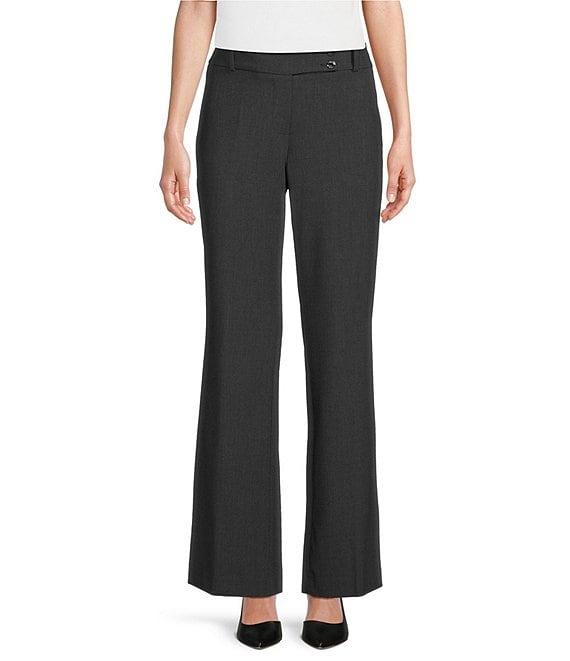 Calvin Klein Curvy Fit Roomy Hip Straight Leg Trouser Pants Product Image