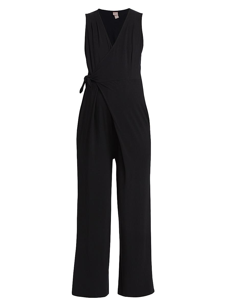 Womens Ines Stretch Wrap Jumpsuit Product Image