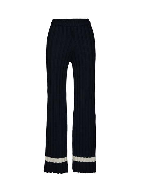 Montenegro Knit Pants Black / Cream Product Image