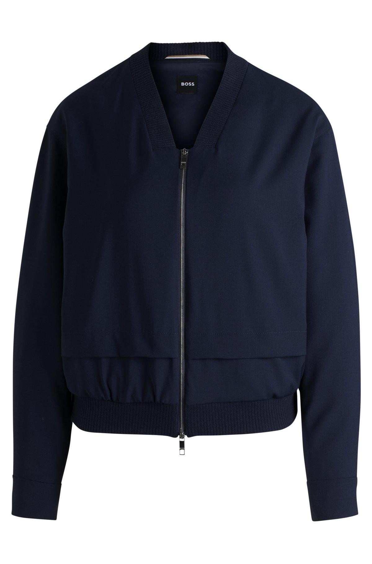 Oversize-fit jacket with layered effect Product Image