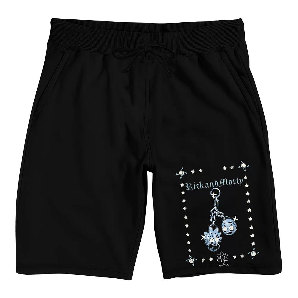 Men's Rick & Morty Dangling Pajama Shorts,  Product Image