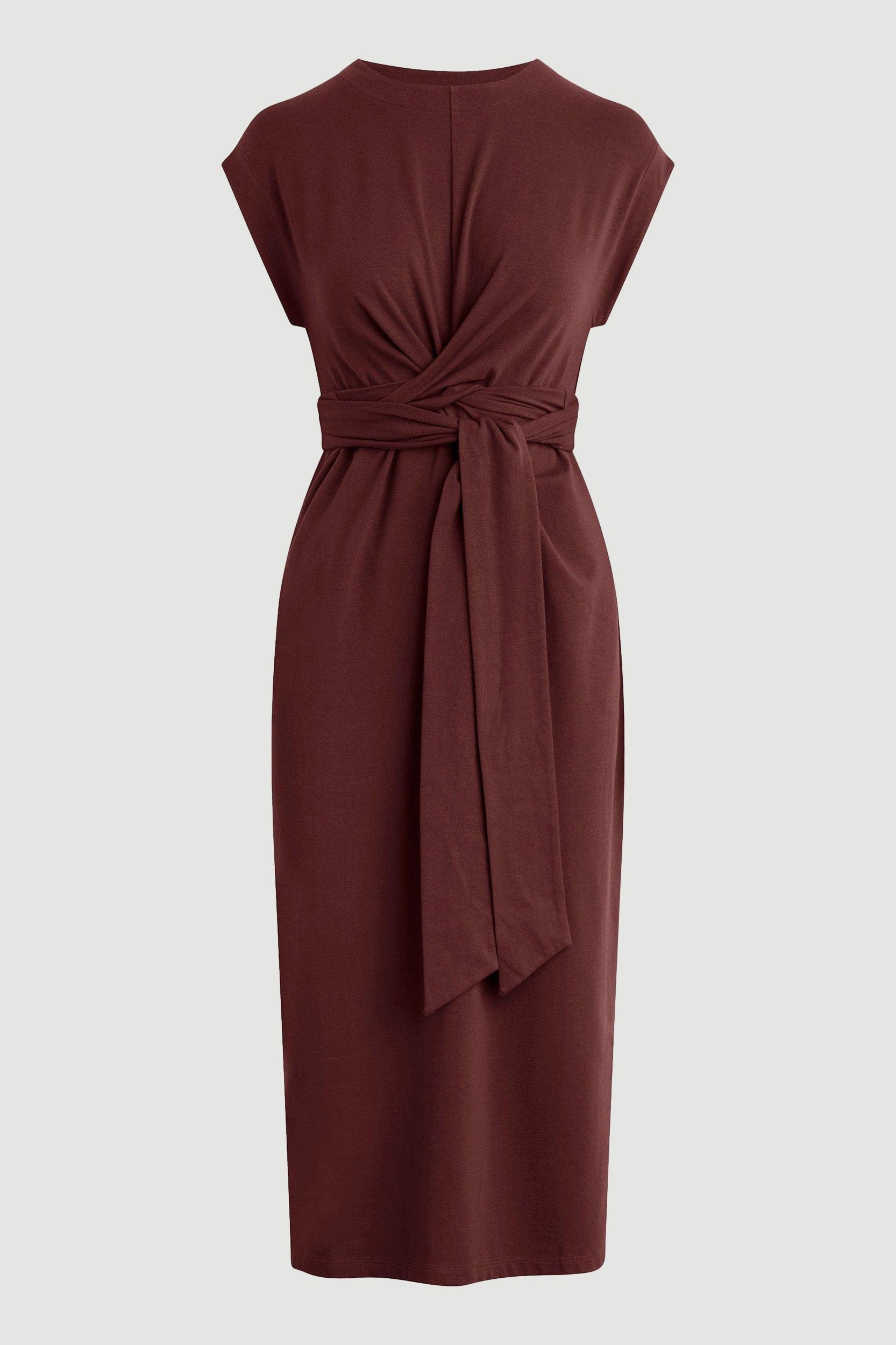 Fei Tie-Front Organic Cotton Dress Product Image