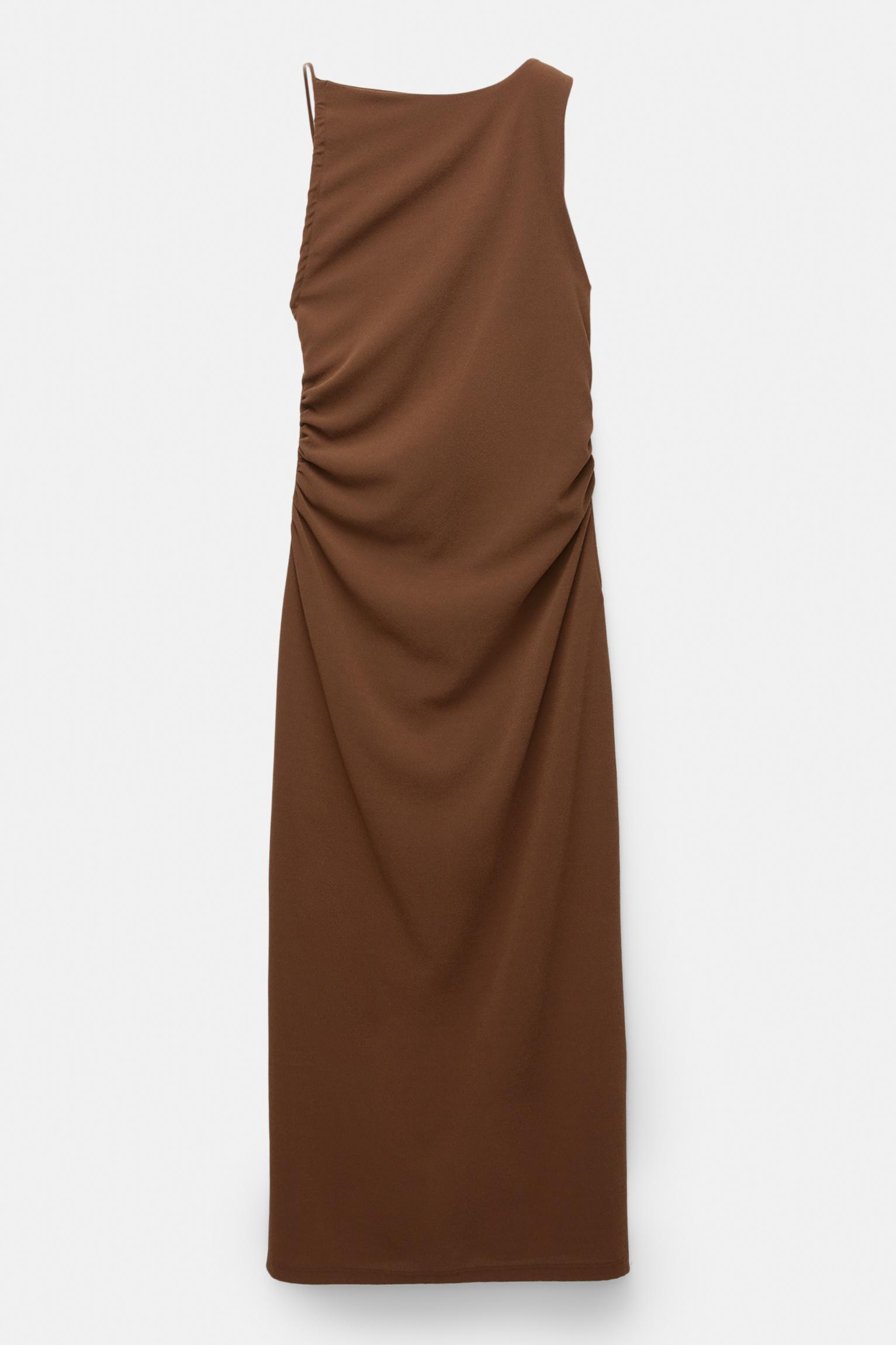 Asymmetric midi dress Product Image