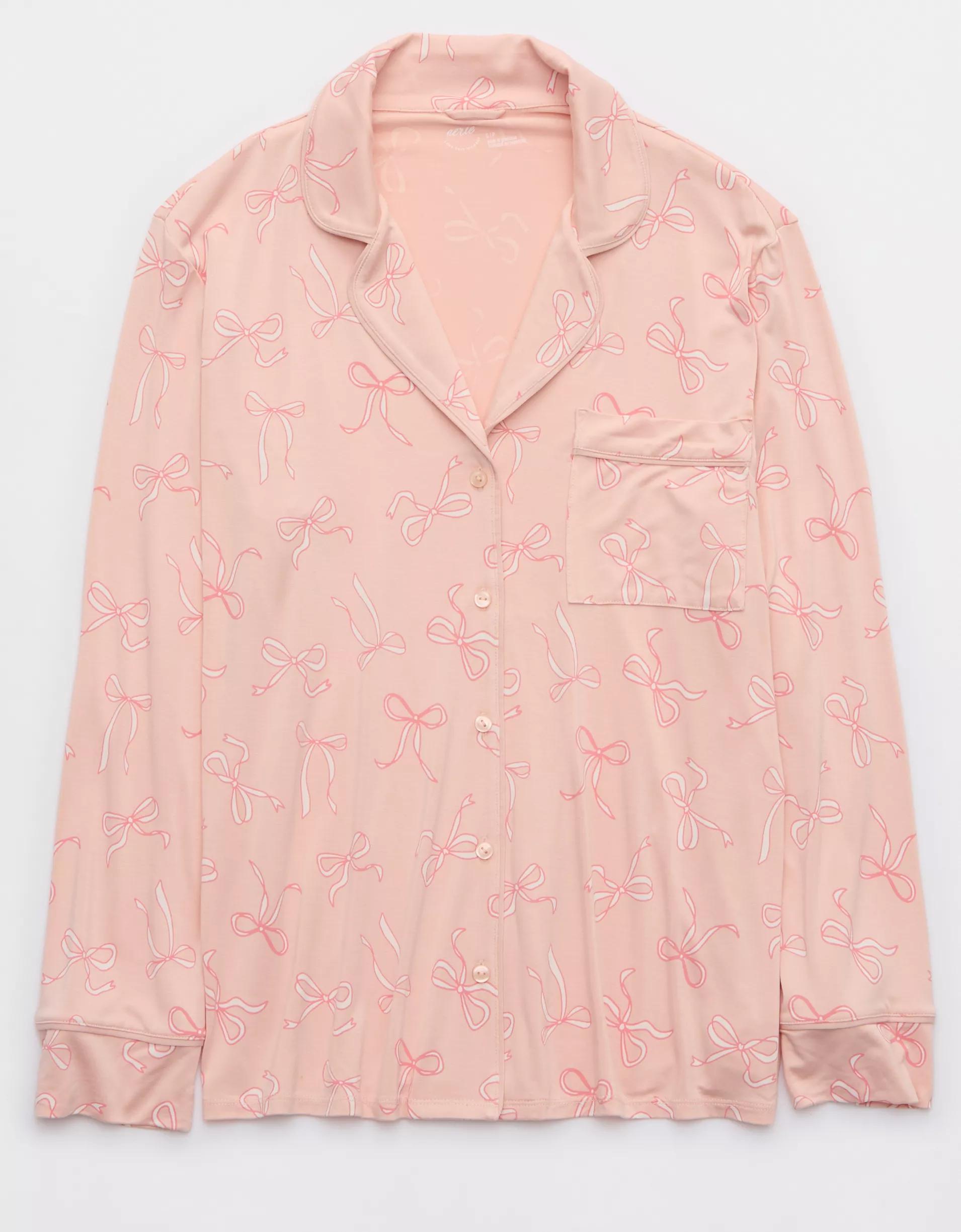 Aerie Real Soft® Pajama Shirt Product Image