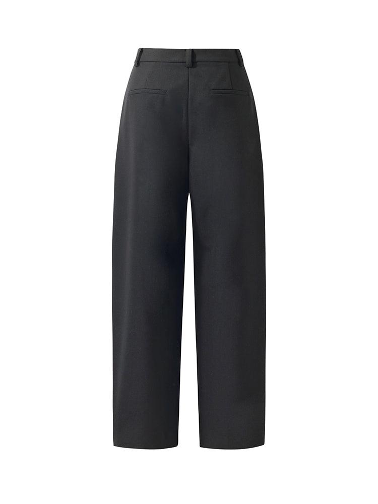 Wool Blend Women Full Length Pants Product Image