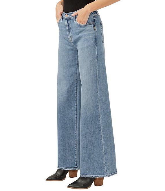 Silver Jeans Co. High Rise Wide Leg Highly Desirable Jeans Product Image