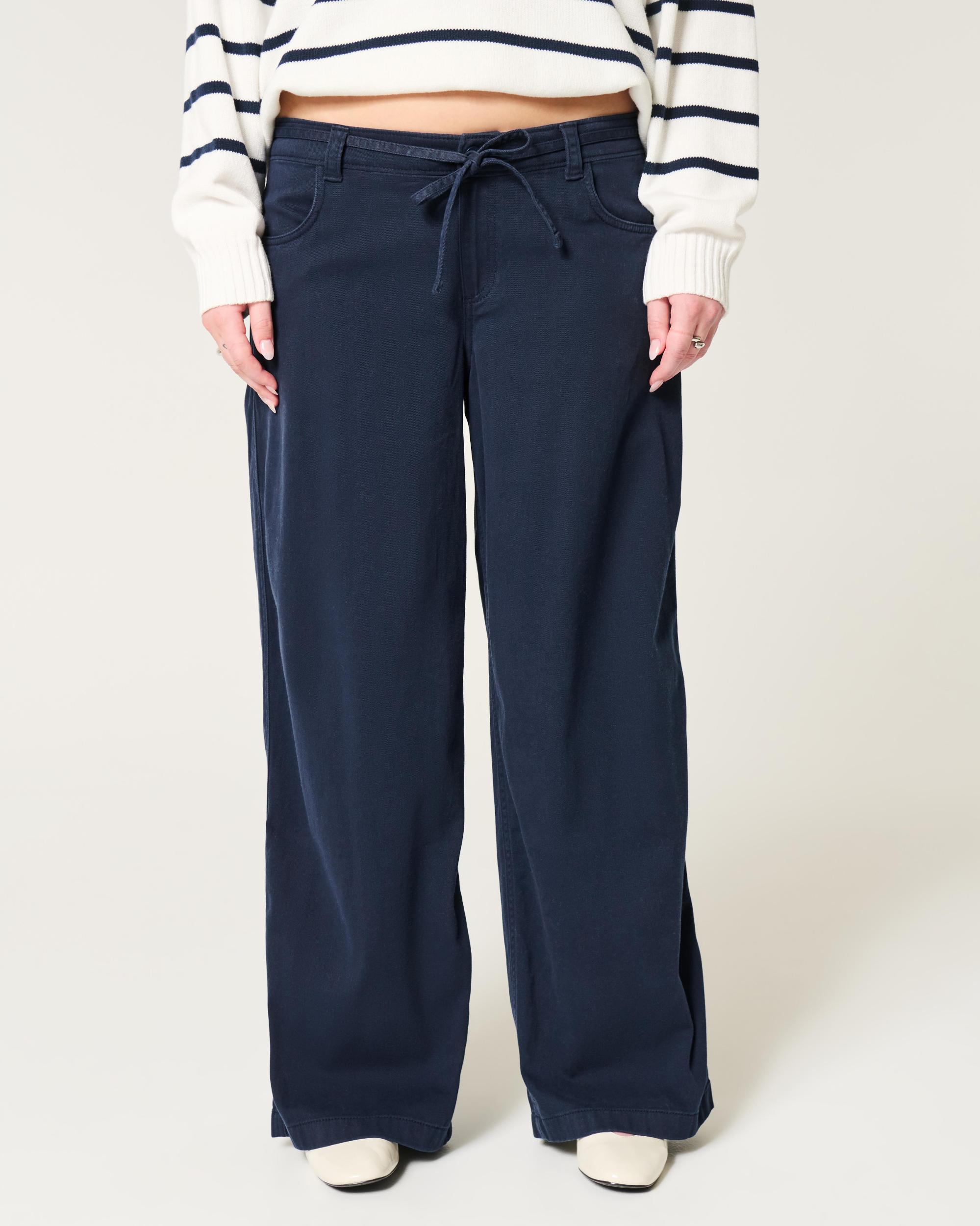 Low-Rise Super Baggy Pants Product Image
