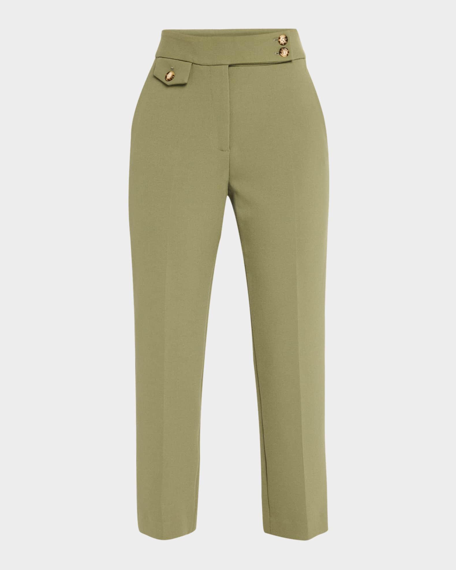 Renzo Straight Crop Pants Product Image
