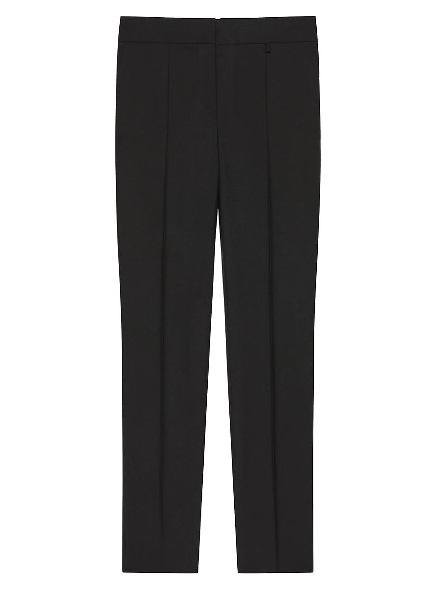 Womens Slim Fit Tailored Pants Product Image