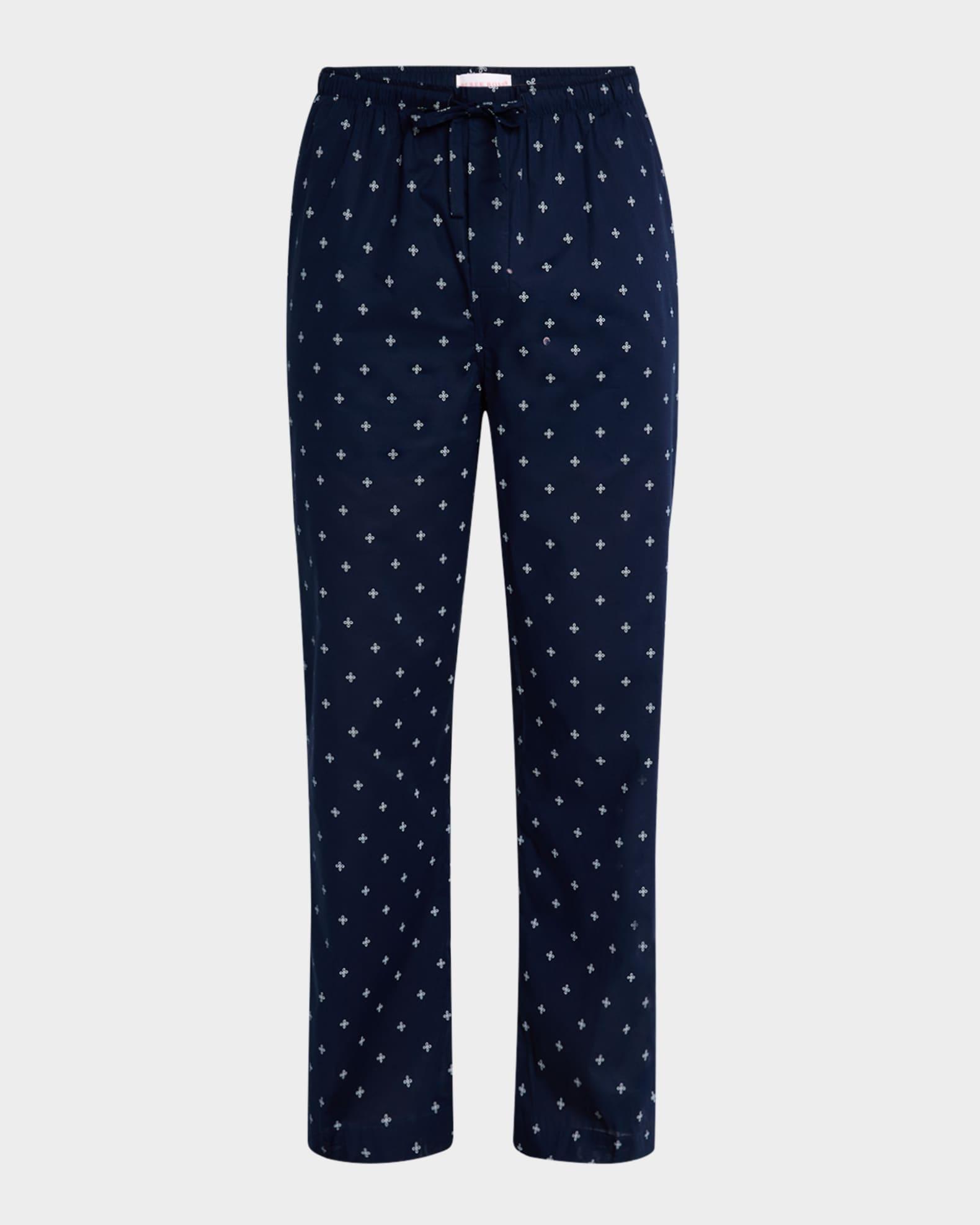 Men's Nelson Cotton Rope-Print Lounge Pants Product Image