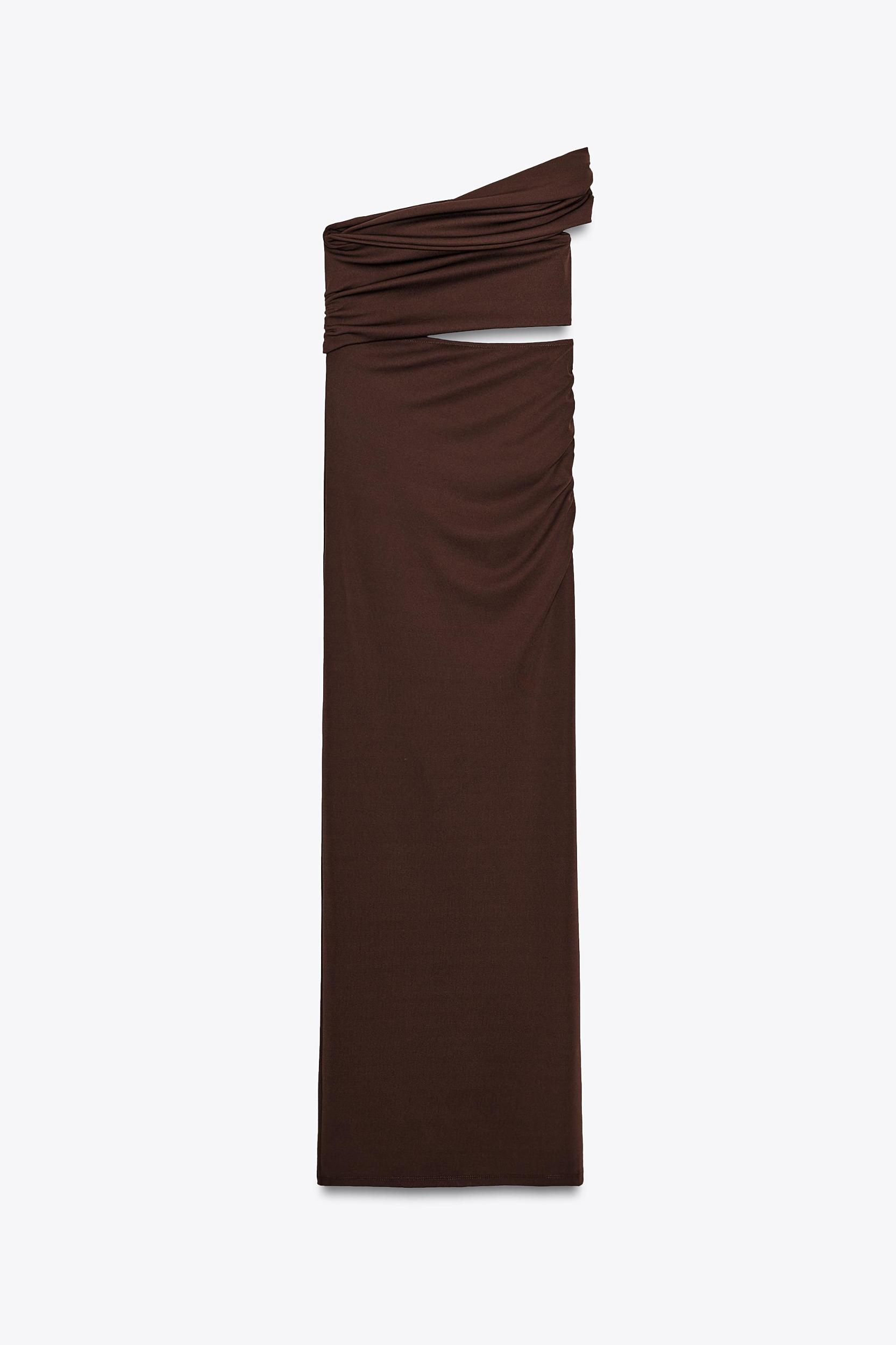 ASYMMETRIC CUT OUT MAXI DRESS Product Image