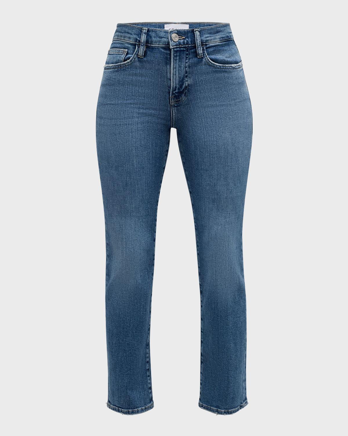 Le High Straight Ankle Jeans Product Image