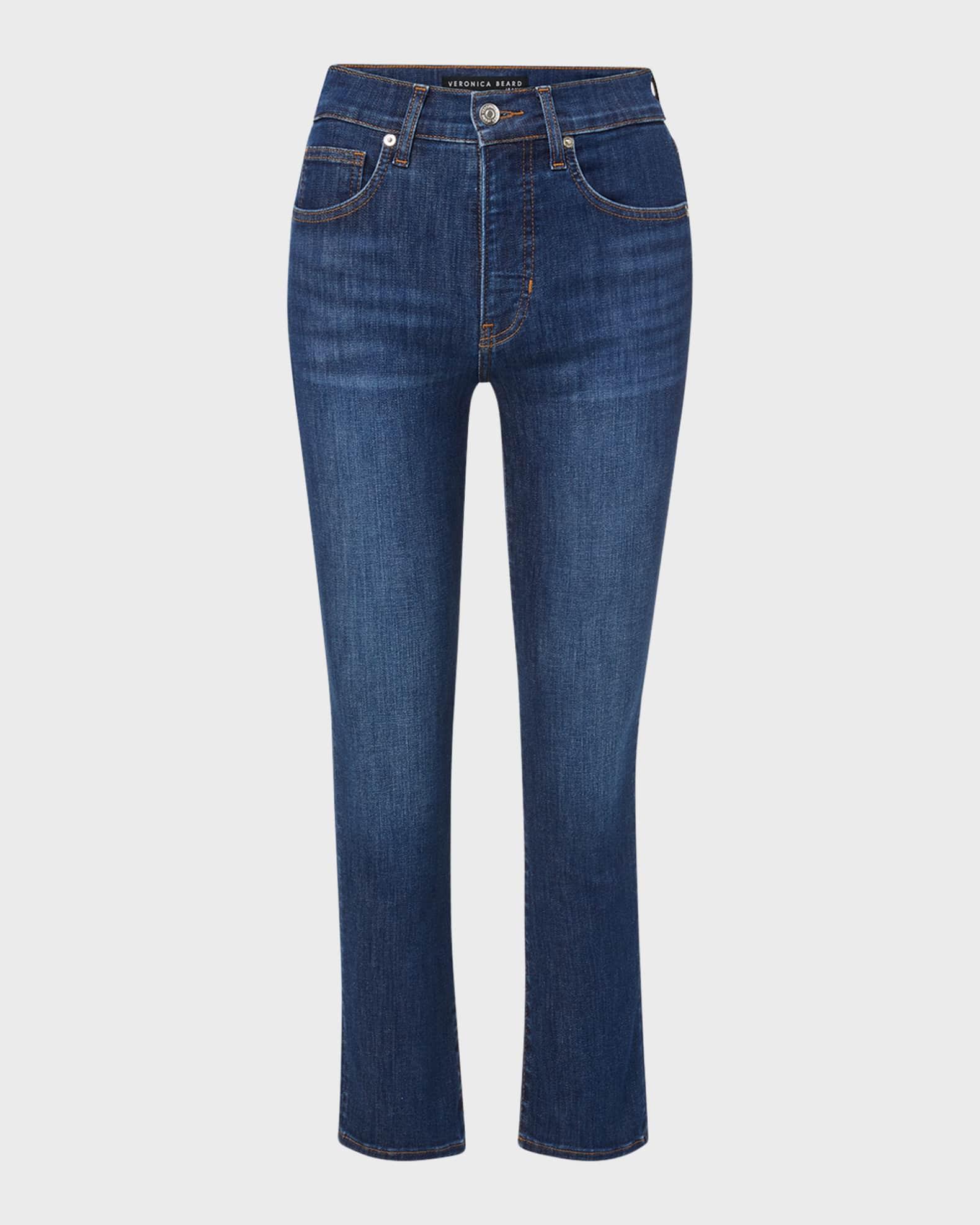 Carly Kick Flare Ankle Jeans Product Image