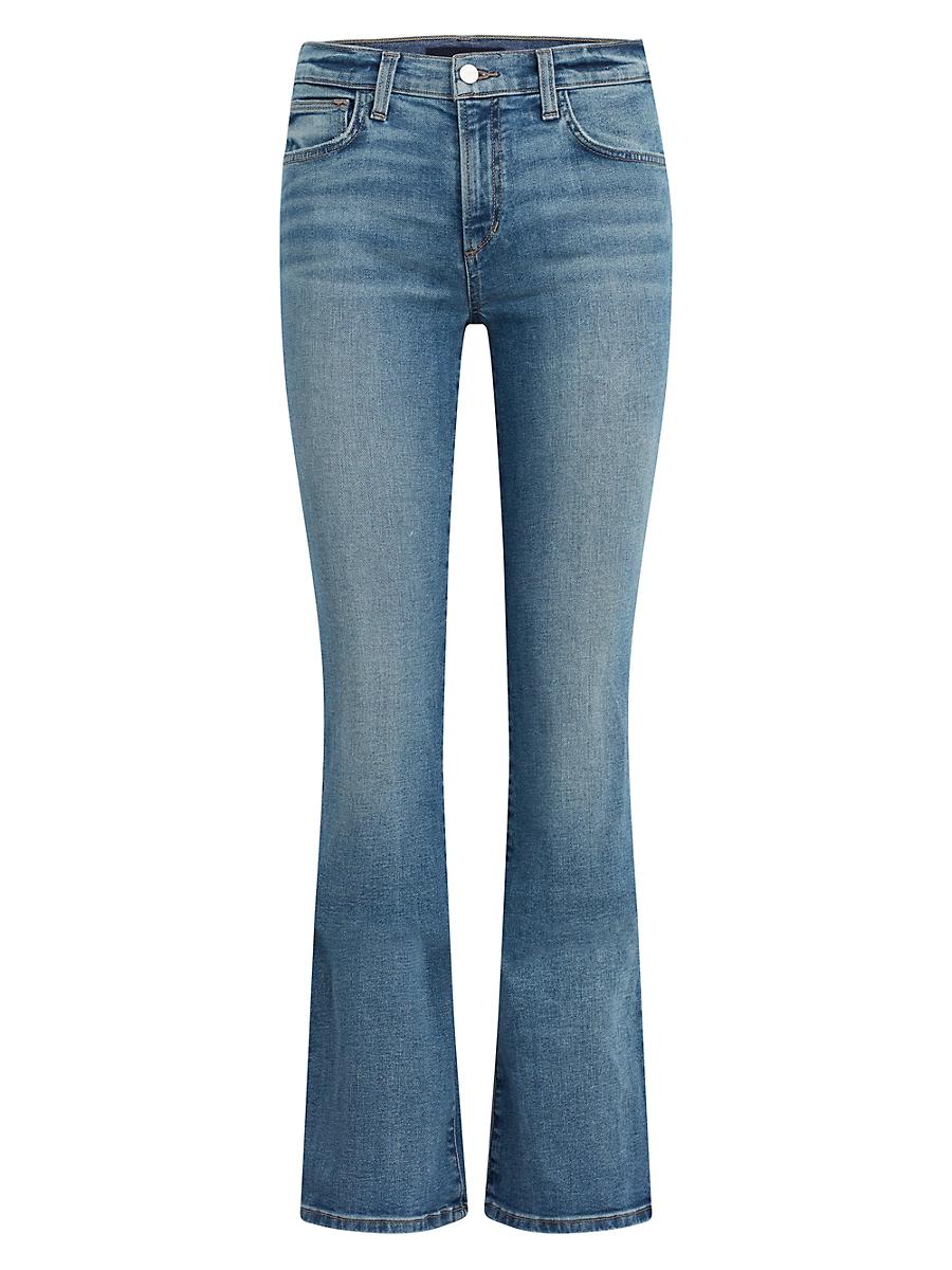 Womens The Frankie Stretch Boot-Cut Jeans Product Image