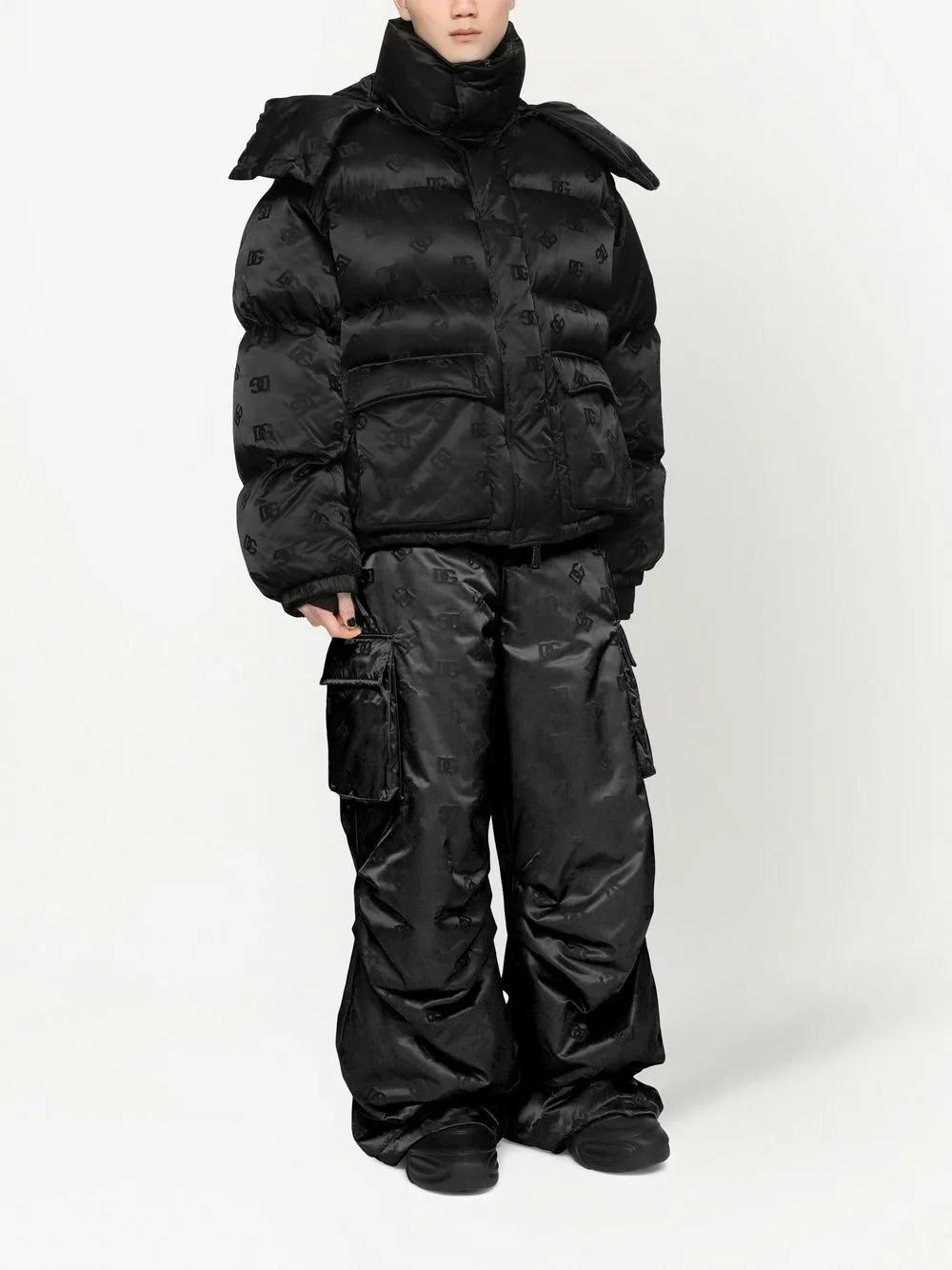 all-over logo-print padded jacket Product Image