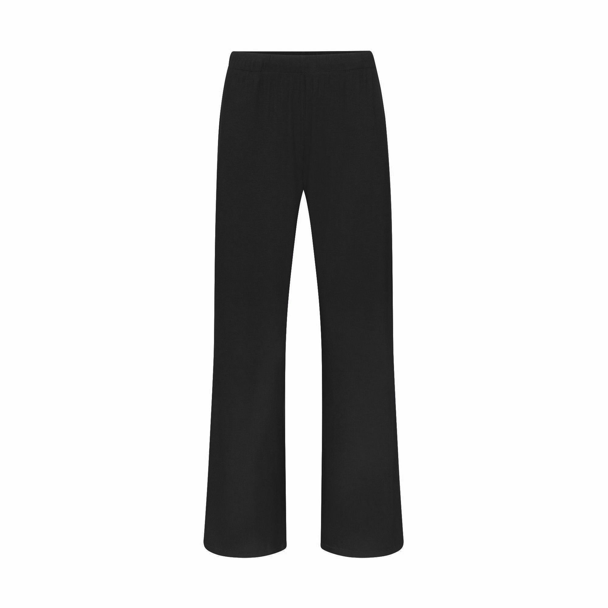 SOFT LOUNGE LOOSE PANT | ONYX Product Image