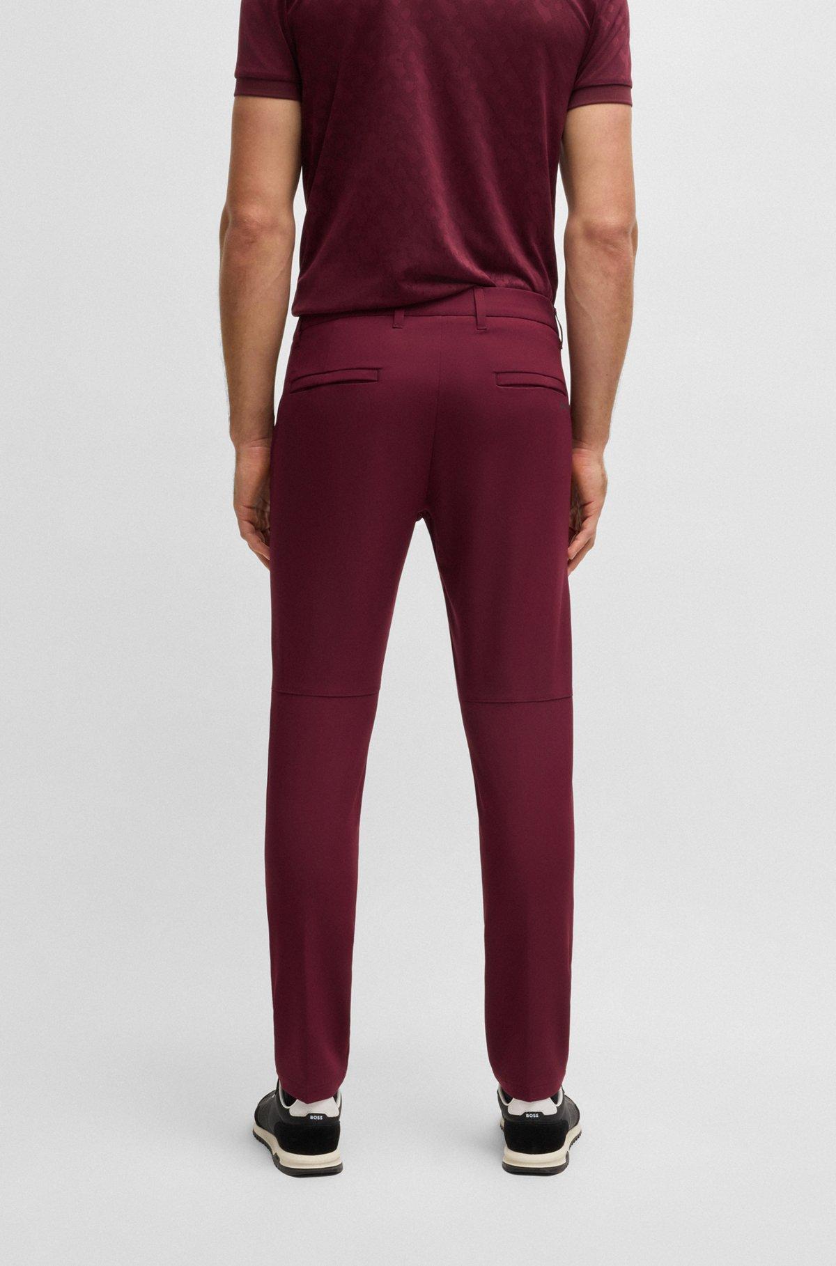 Slim-fit pants in water-repellent stretch fabric Product Image