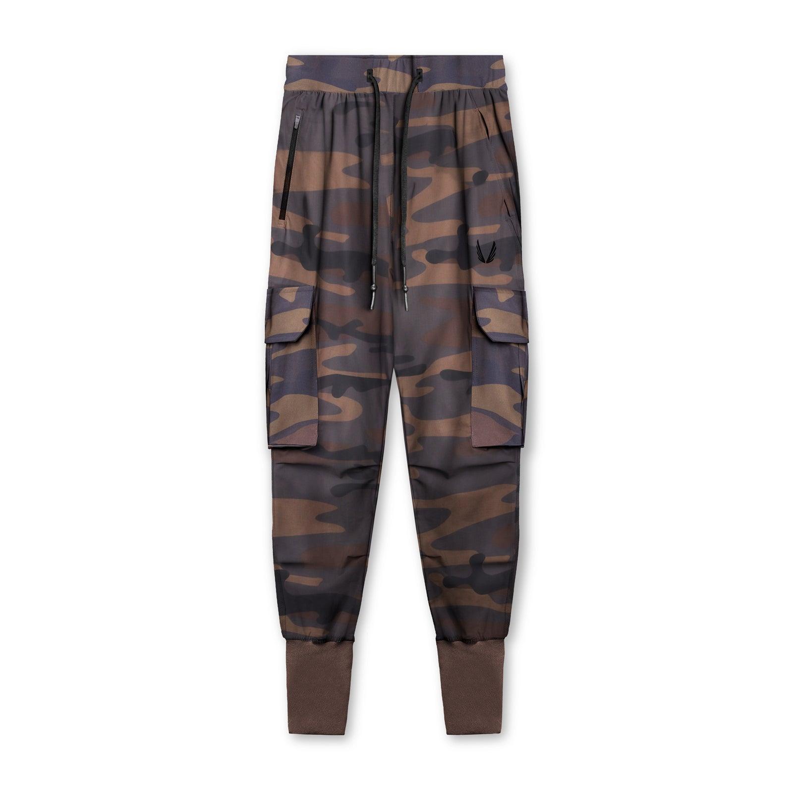 0437. Tetra-Lite® Cargo High Rib Jogger - Rust Camo Male Product Image