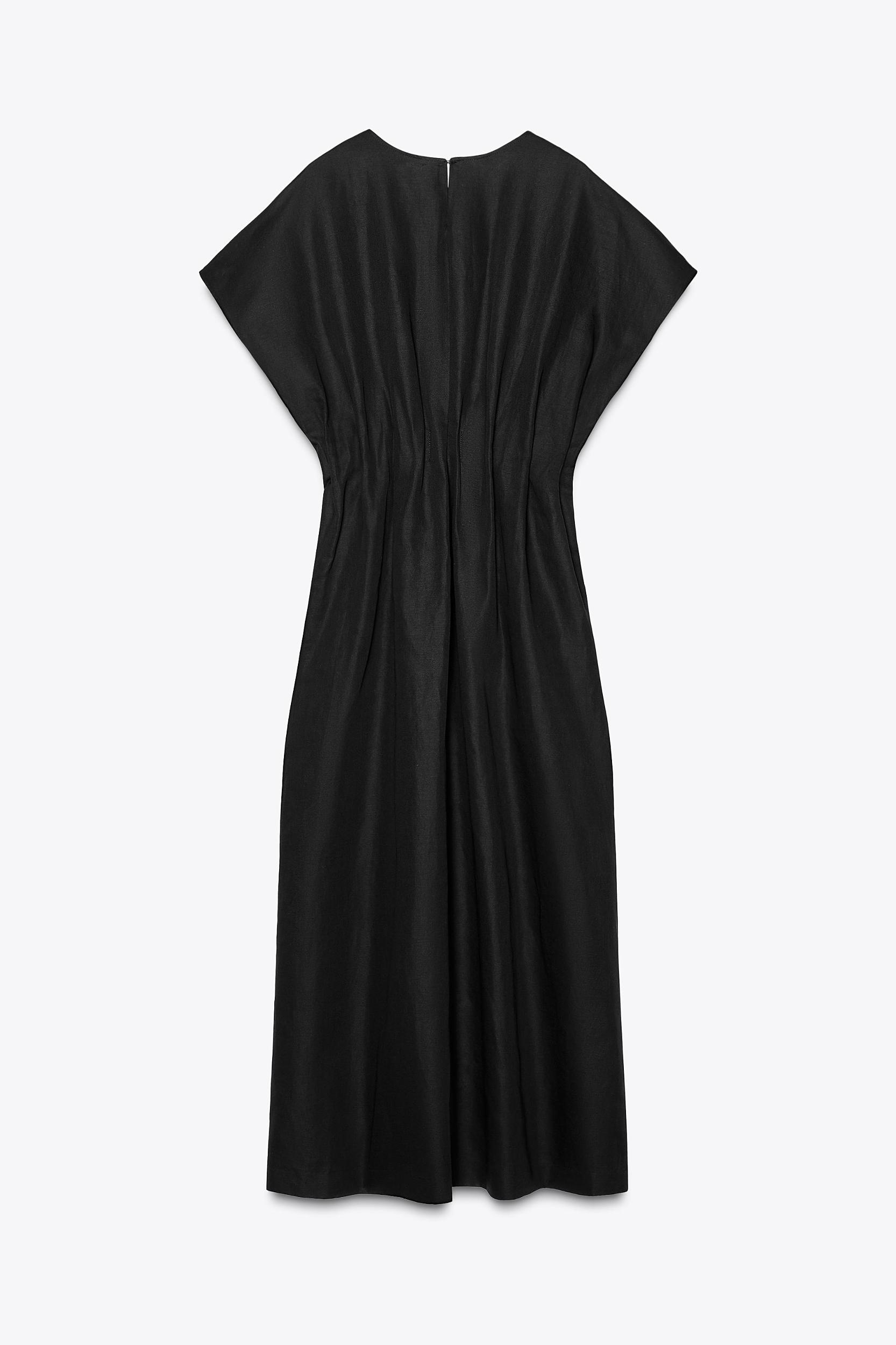 ZW COLLECTION PLEATED MIDI DRESS Product Image