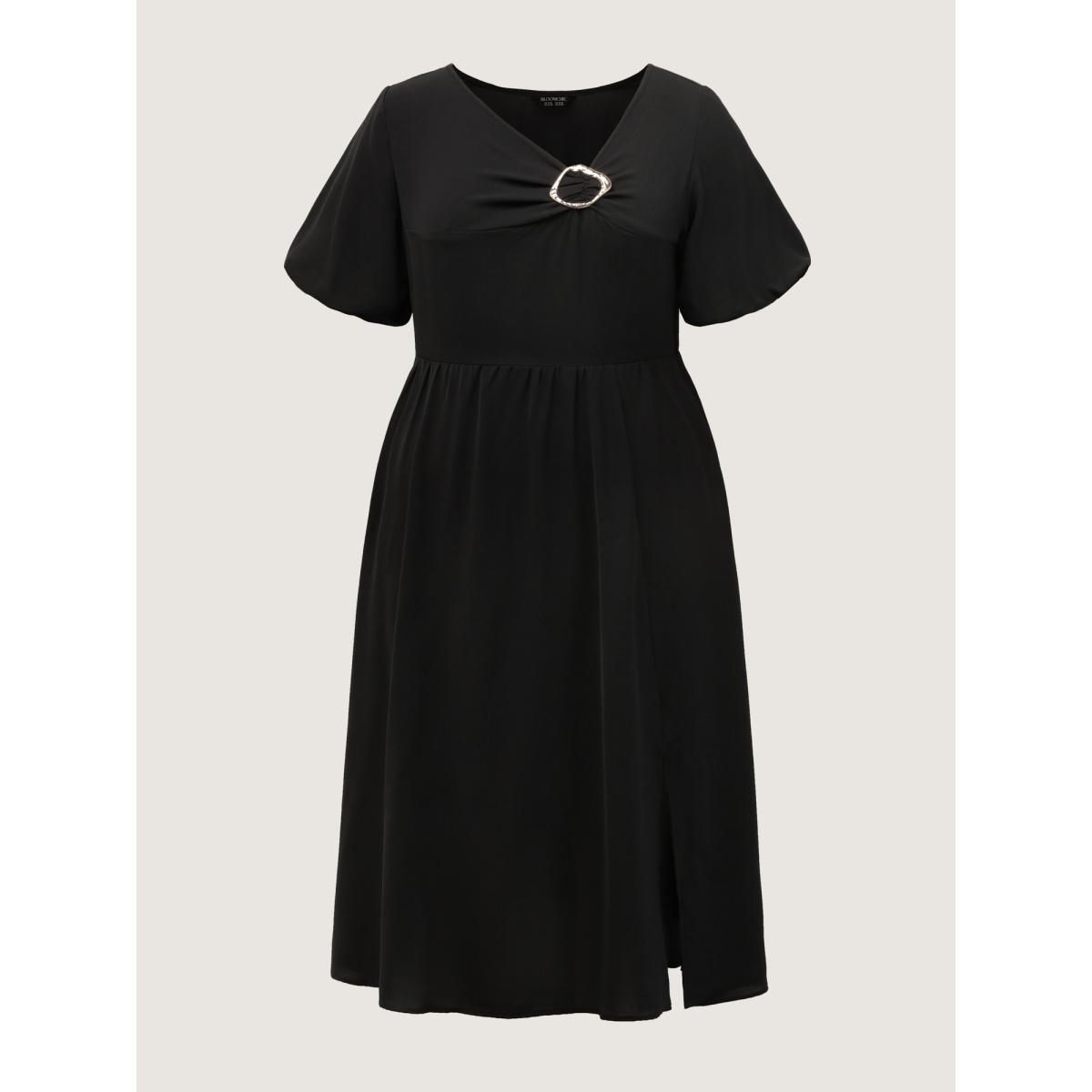 ZW COLLECTION PLEATED MIDI DRESS Product Image