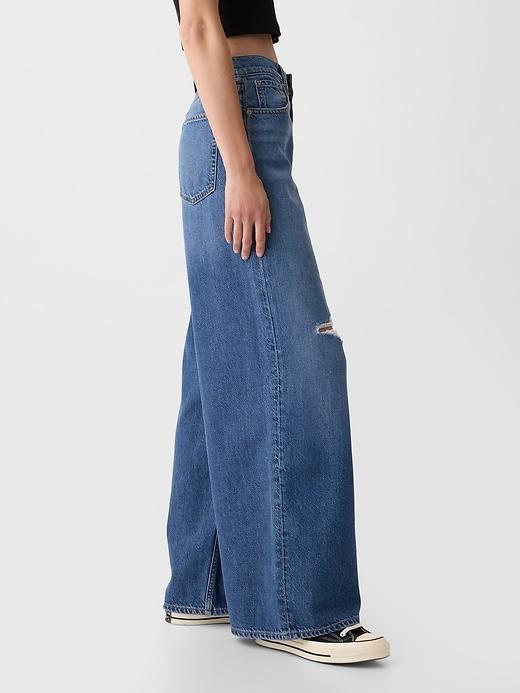 Mid Rise UltraSoft Baggy Jeans Product Image