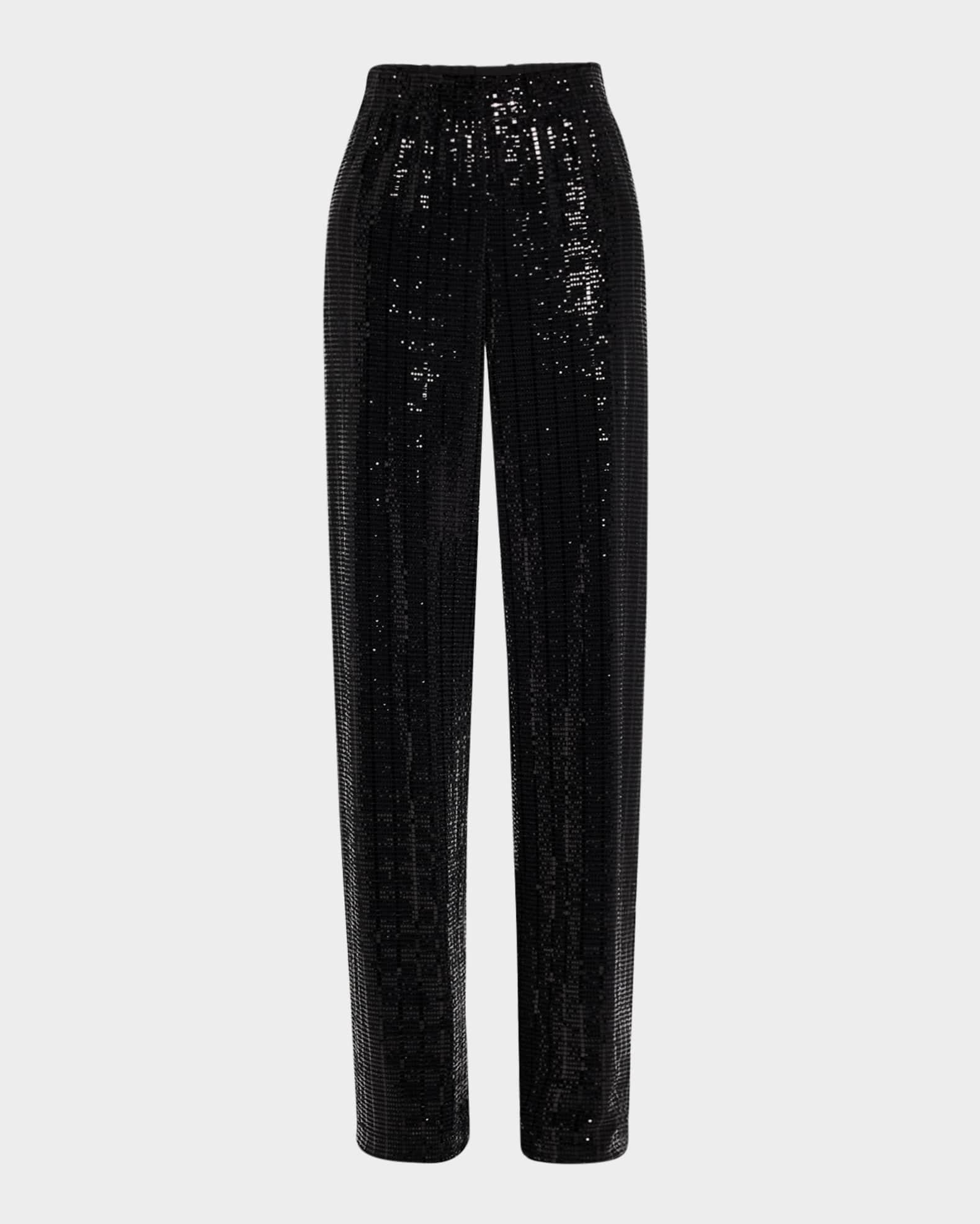 Elba Sequined Straight-Leg Pants Product Image