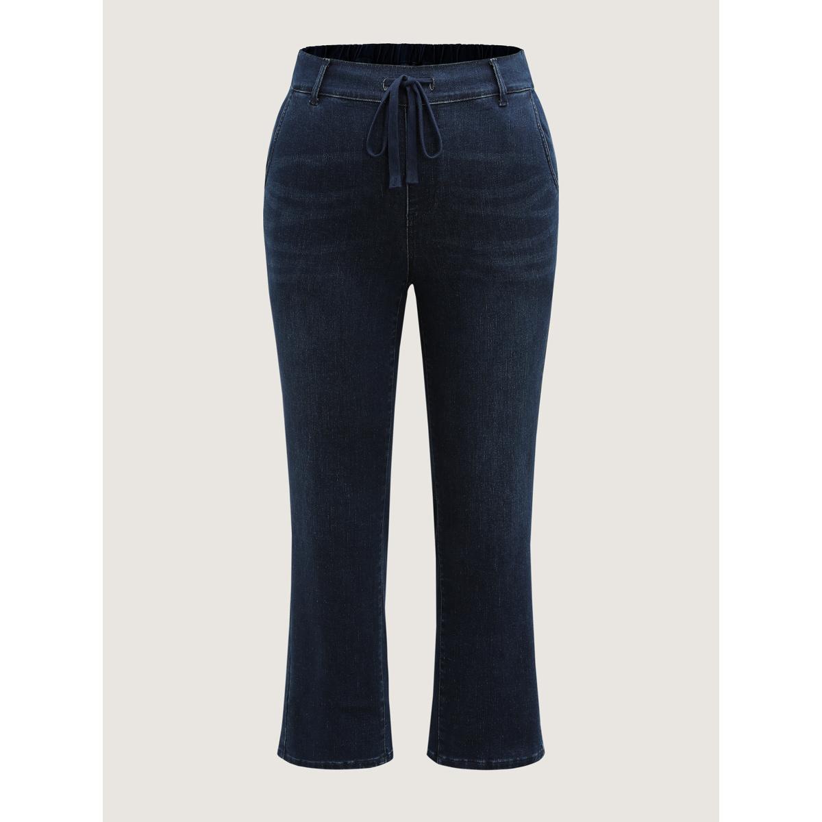 Low Waist Loose-Fit Wide-Leg Sweatpants Product Image